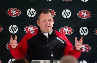 Offensive coordinator Greg Roman is under fire for the 49ers' inability to score points. Offensive coordinator Greg Roman is under fire for the 49ers' inability to score points.