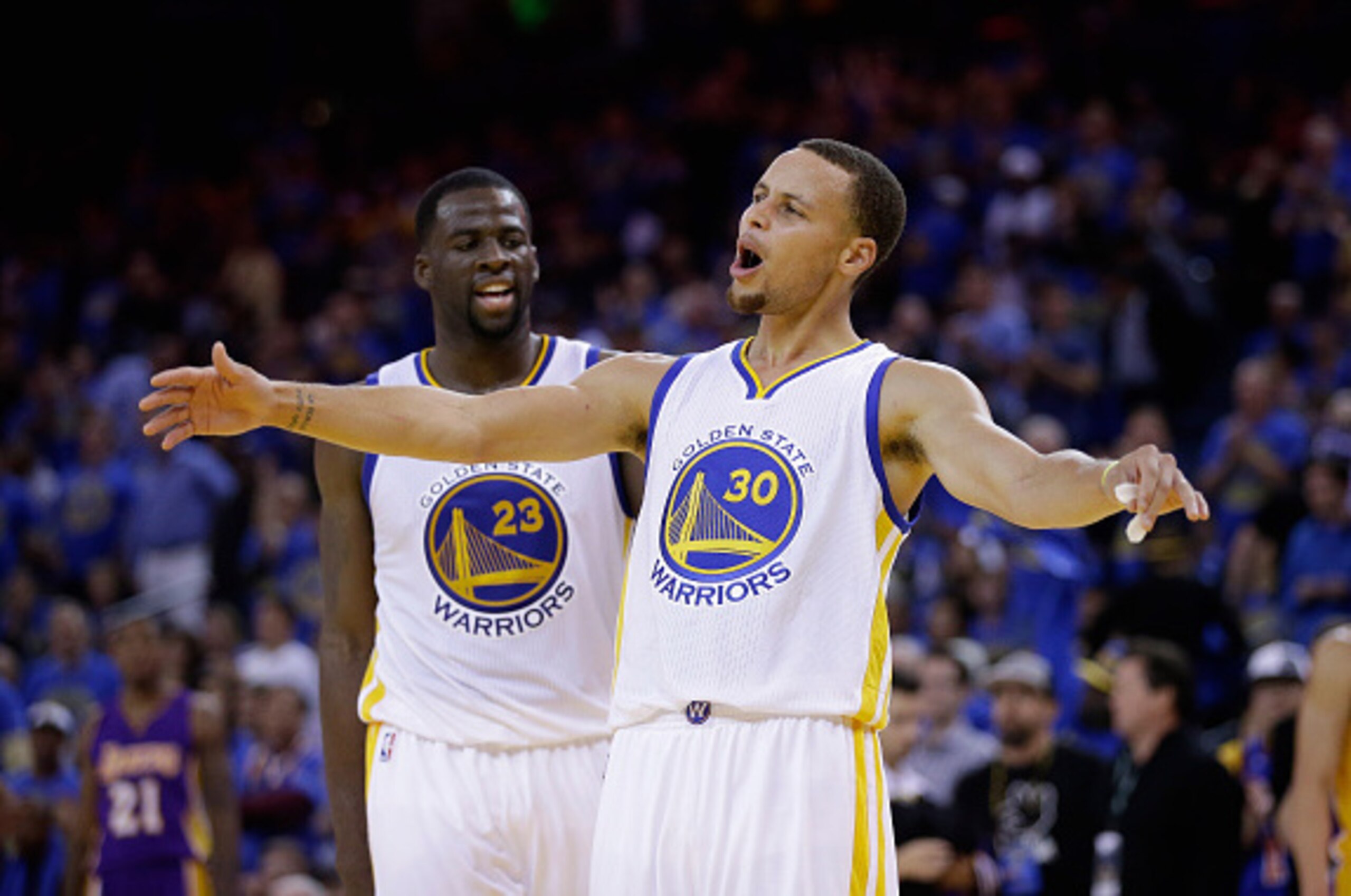 The Warriors have put on a highlight show so far this season. The Warriors have put on a highlight show so far this season.