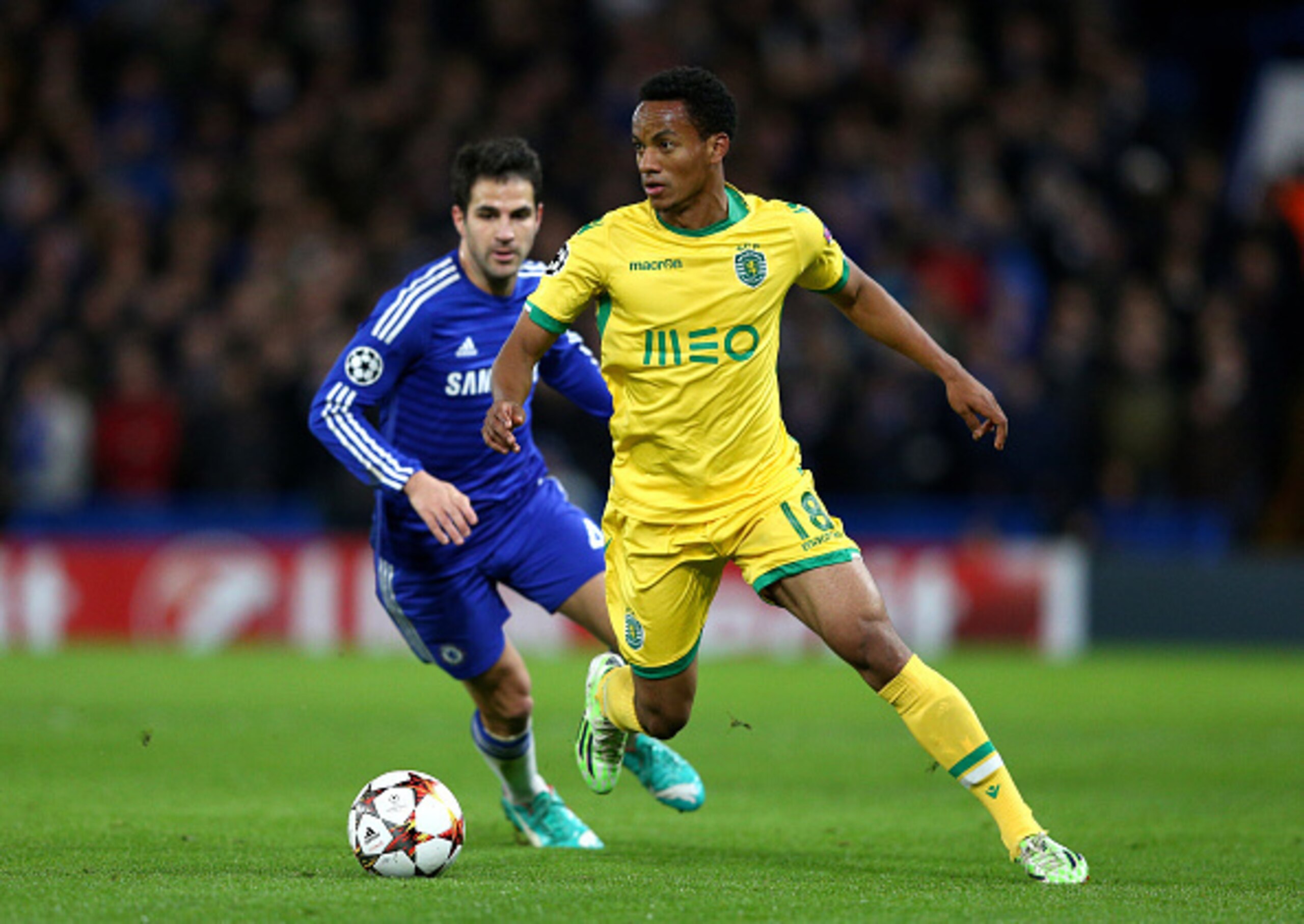 Carrillo caused problems for Chelsea throughout.