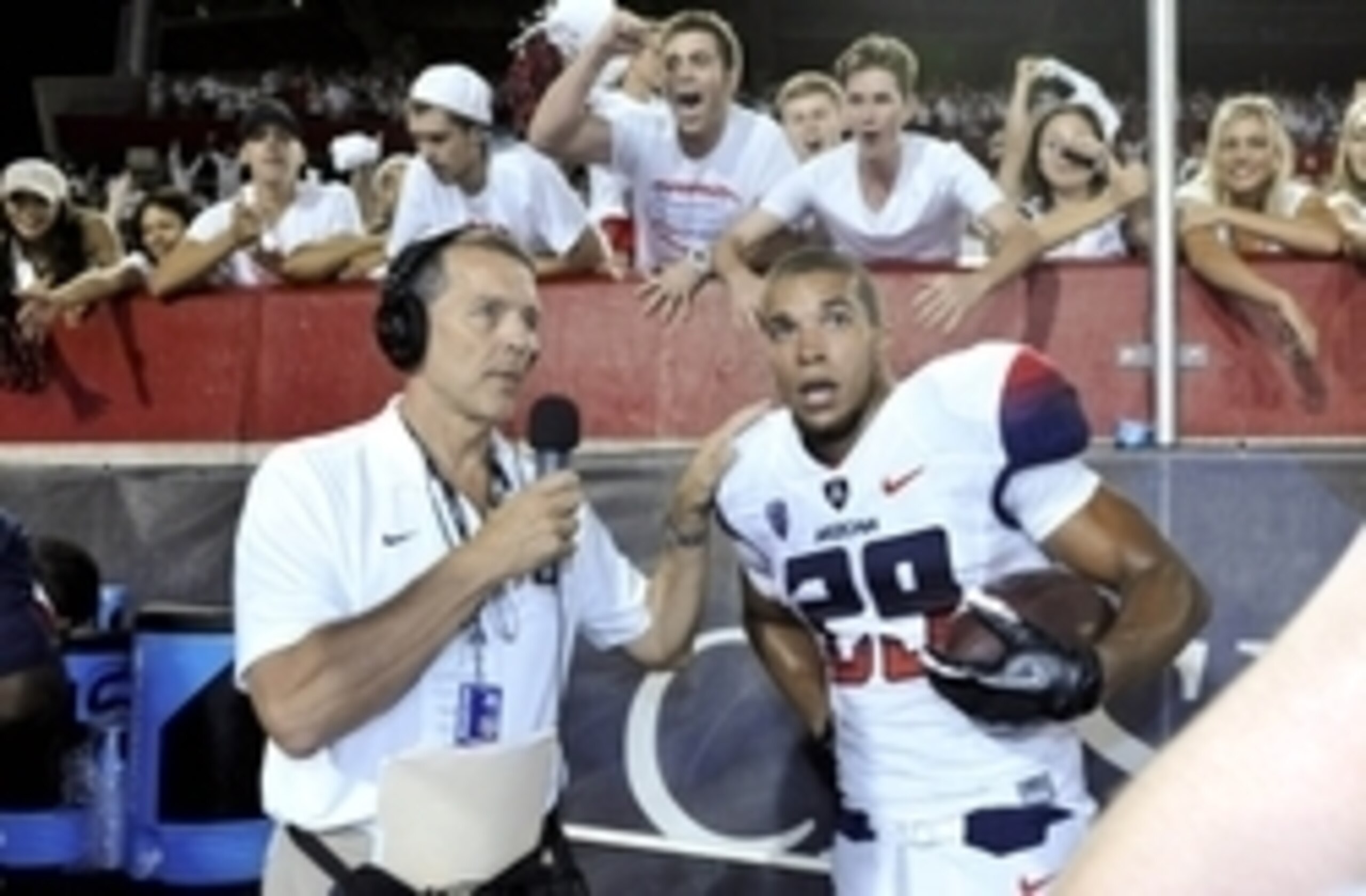 WR Austin Hill was the hero against Cal