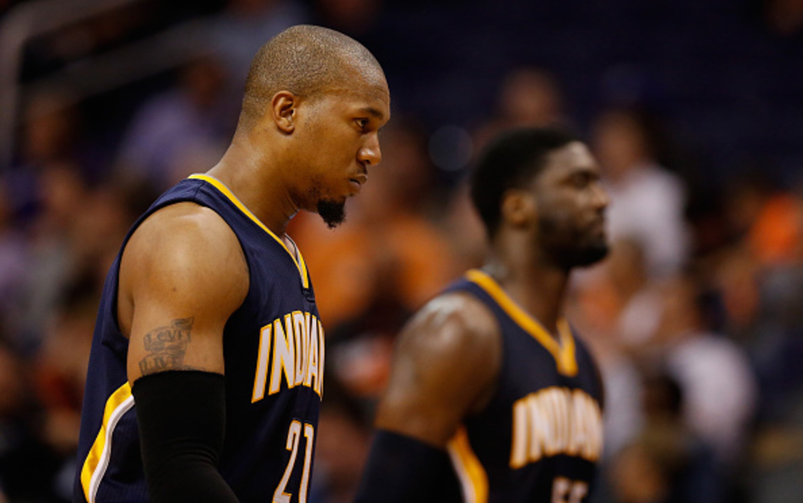 David West and Roy Hibbert have struggled in December.