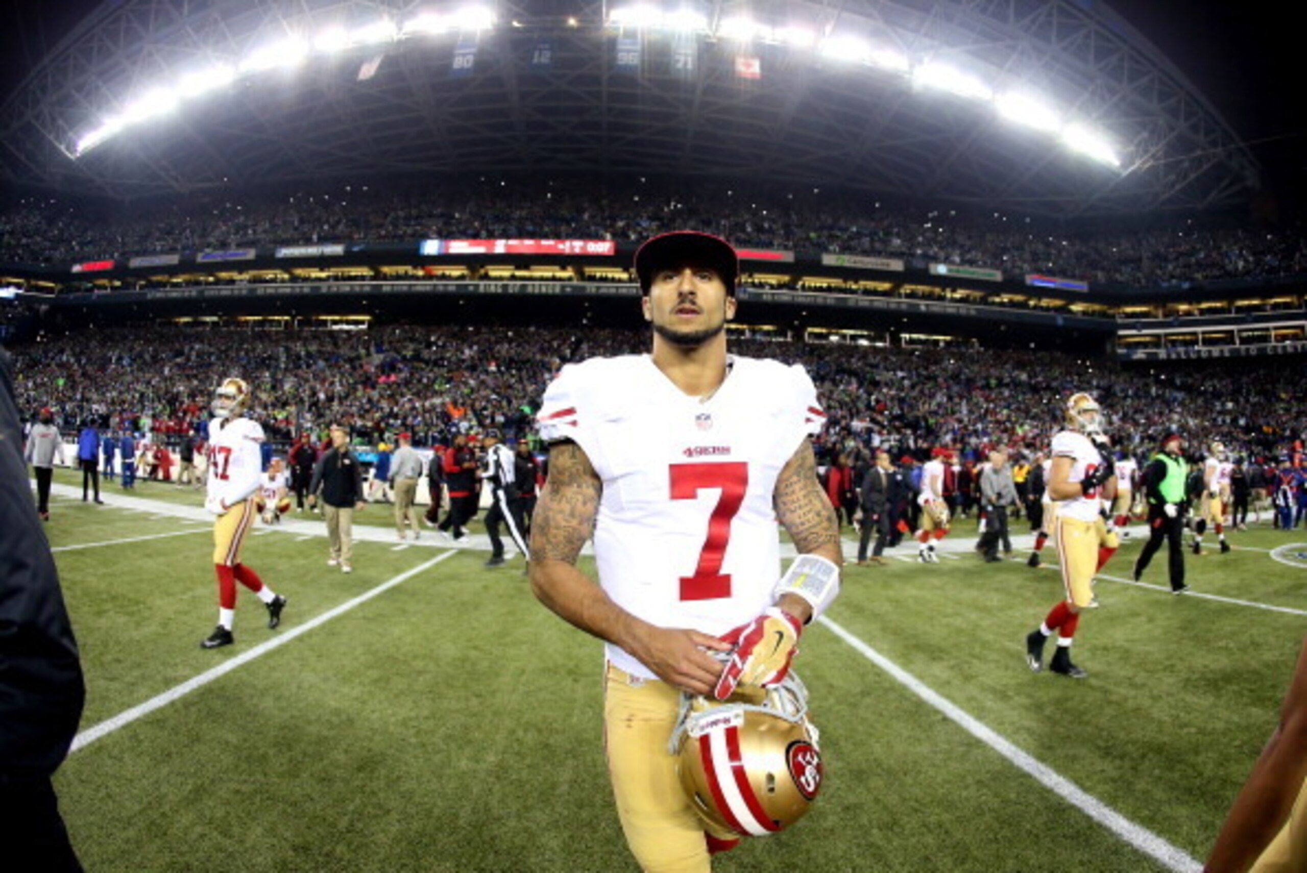 Colin Kaepernick and the 49ers will return to CenturyLink Field, where they will try to overcome the ghosts of seasons prior. Colin Kaepernick and the 49ers will return to CenturyLink Field, where they will try to overcome the ghosts of seasons prior.