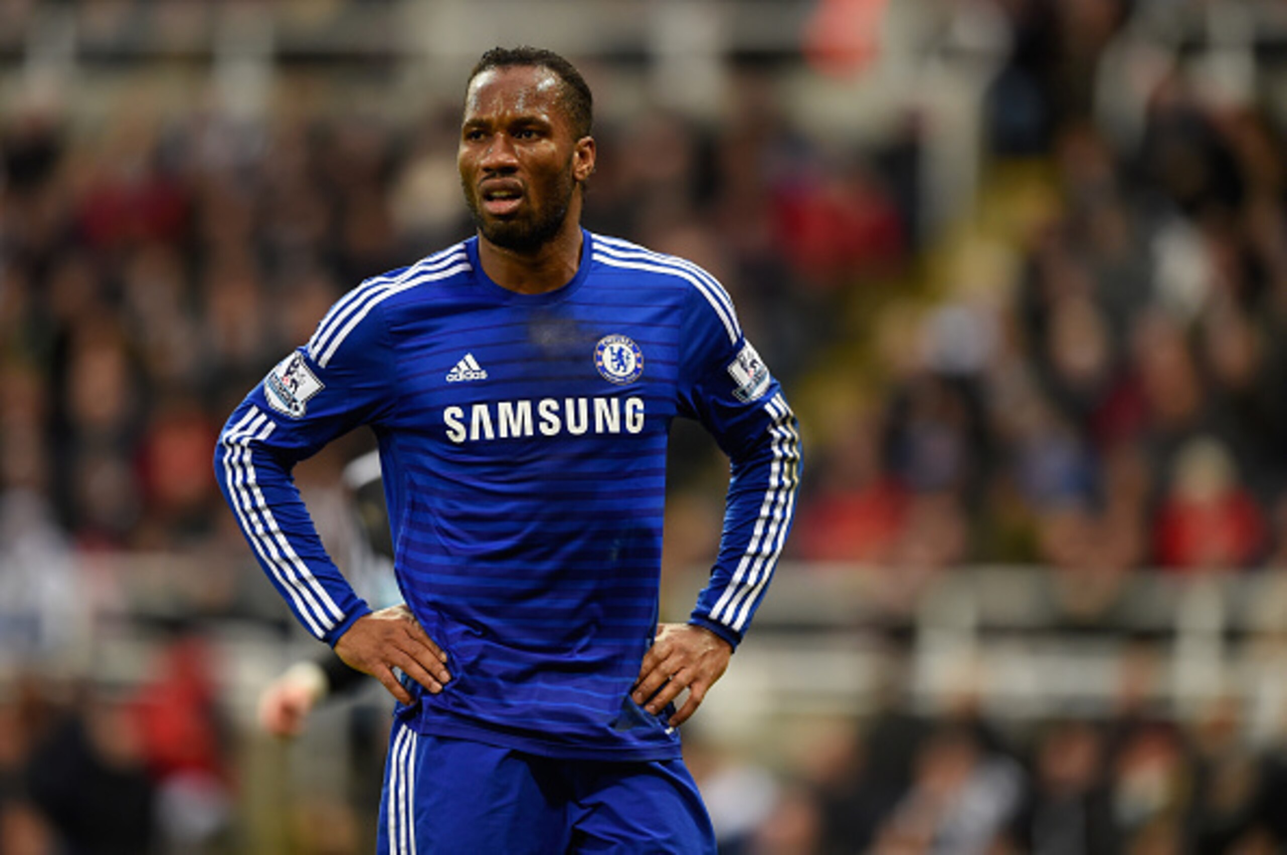 I don't know how Drogba is still productive in the Premier League, either.
