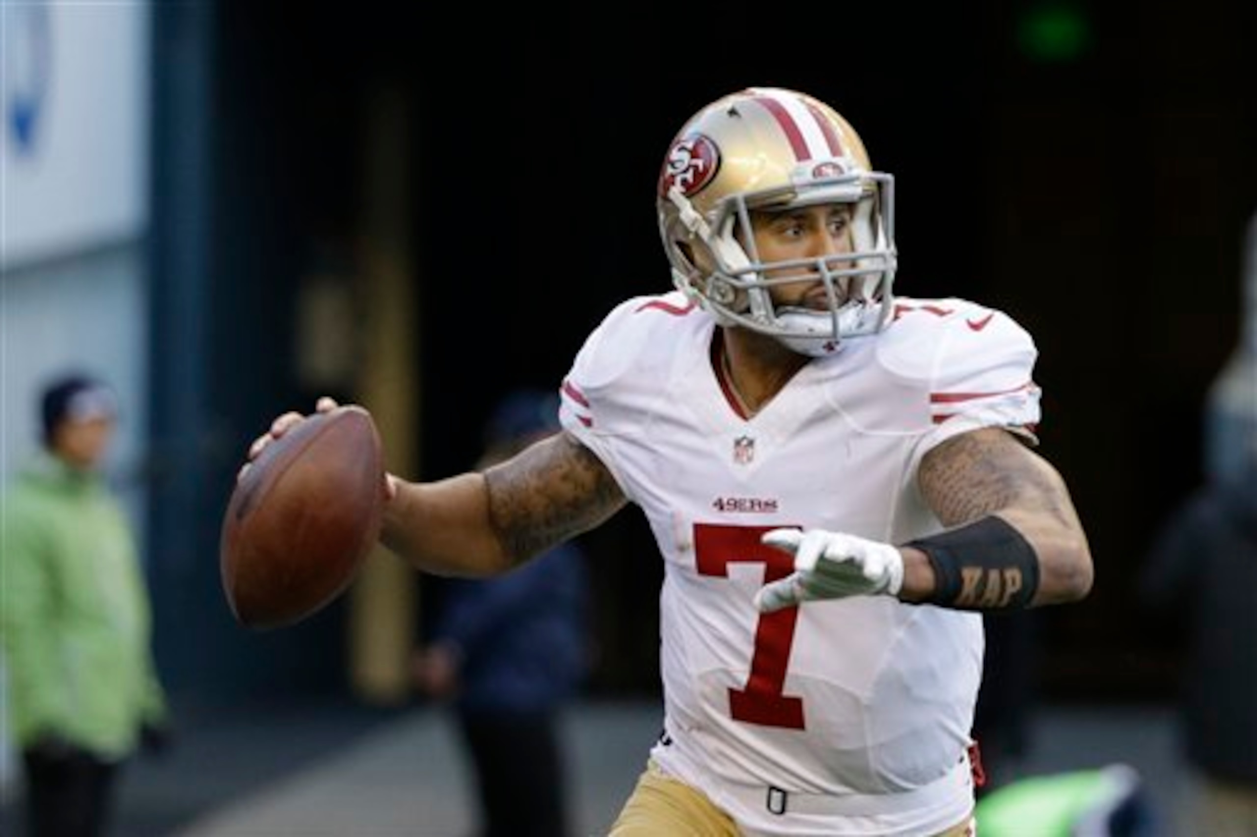 49ers QB Colin Kaepernick
