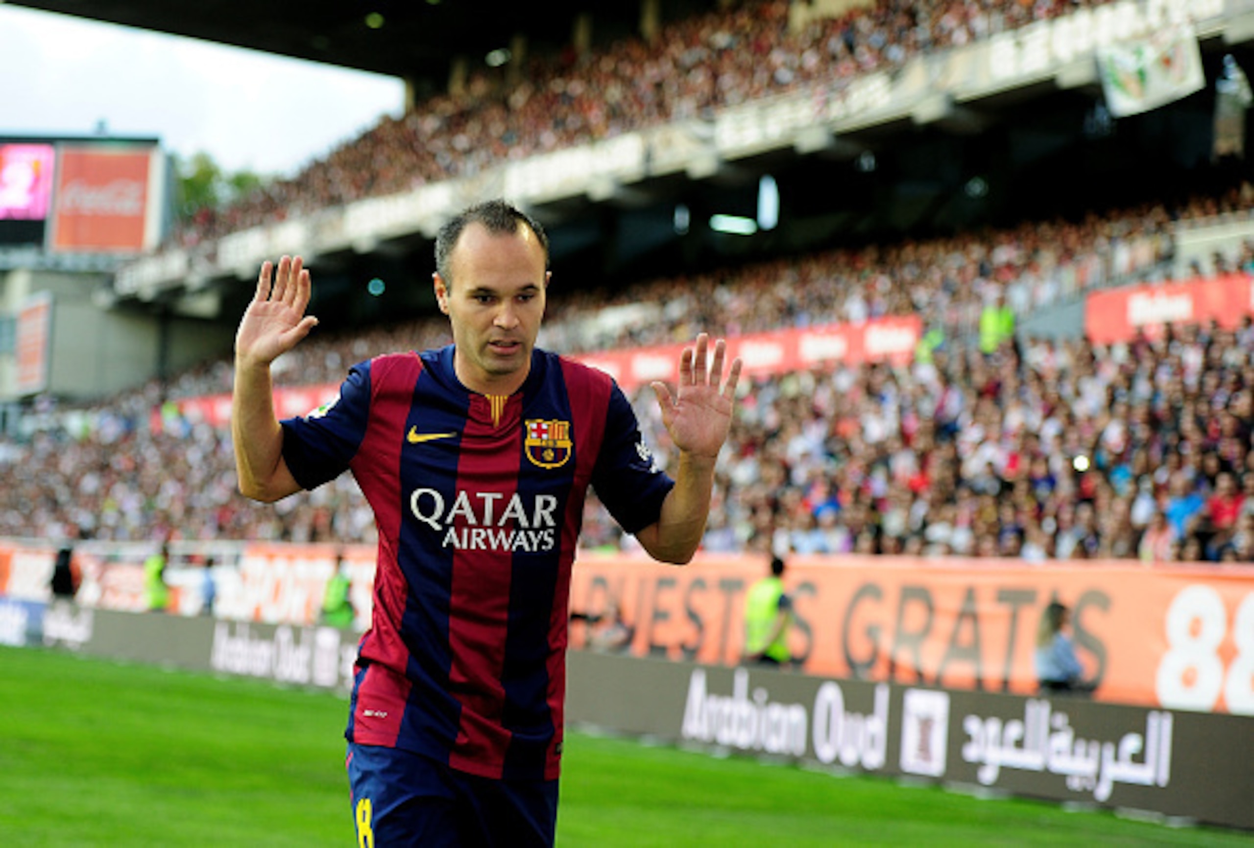 Andres Iniesta is the magician.