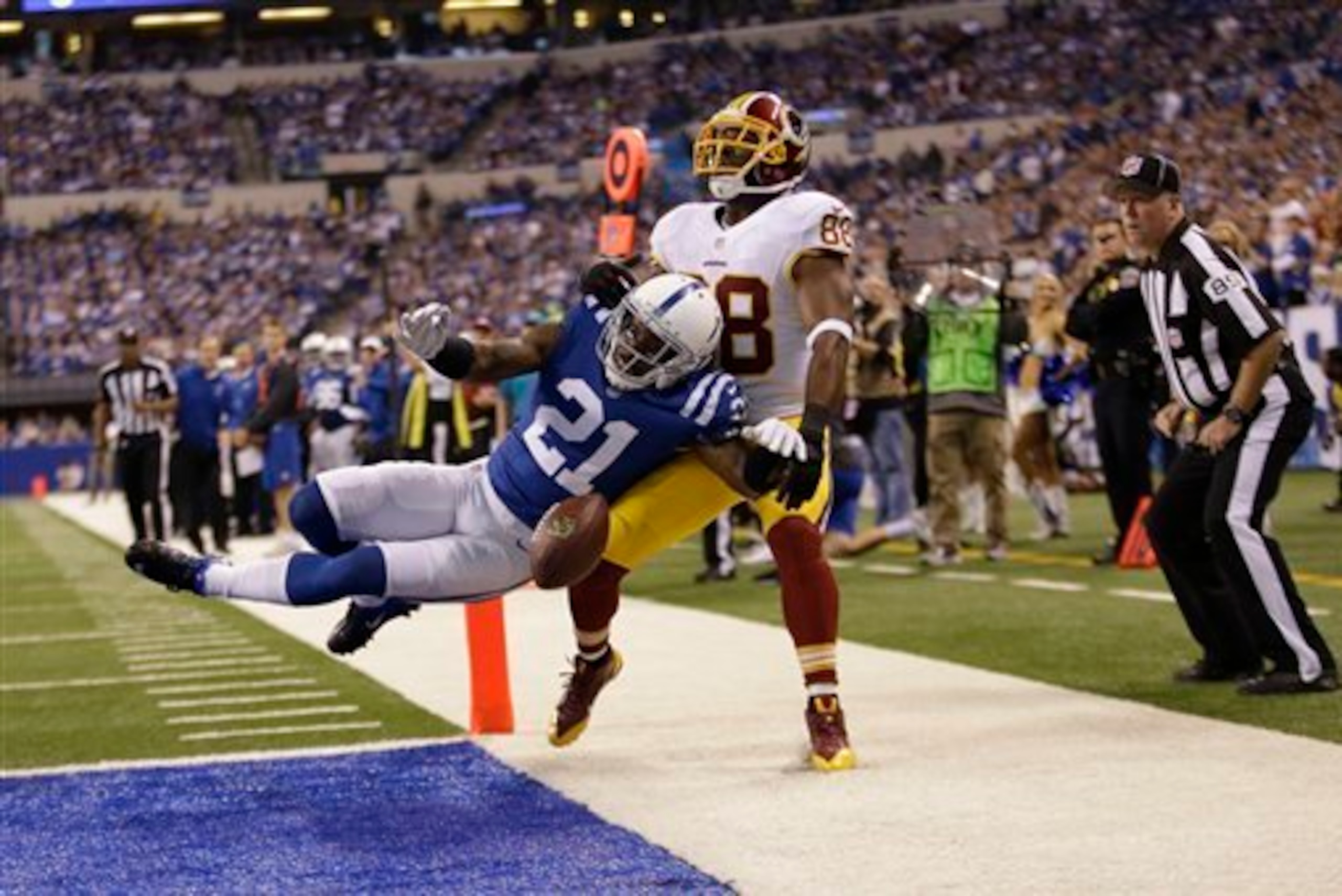 Vontae Davis will be ready for Sunday, but will Andre Johnson?