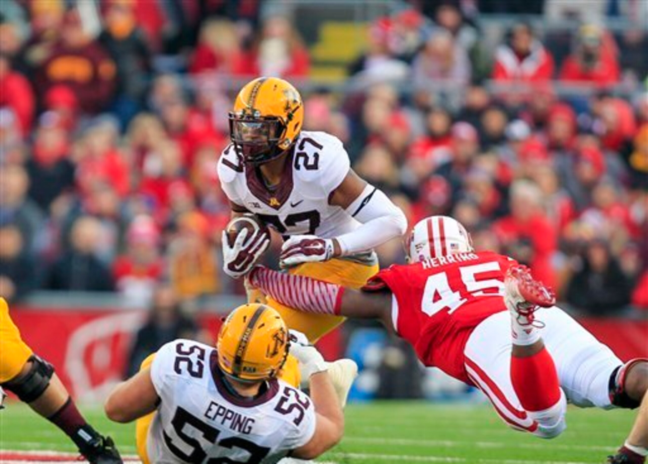 David Cobb played a huge role in Minnesota's success this fall.