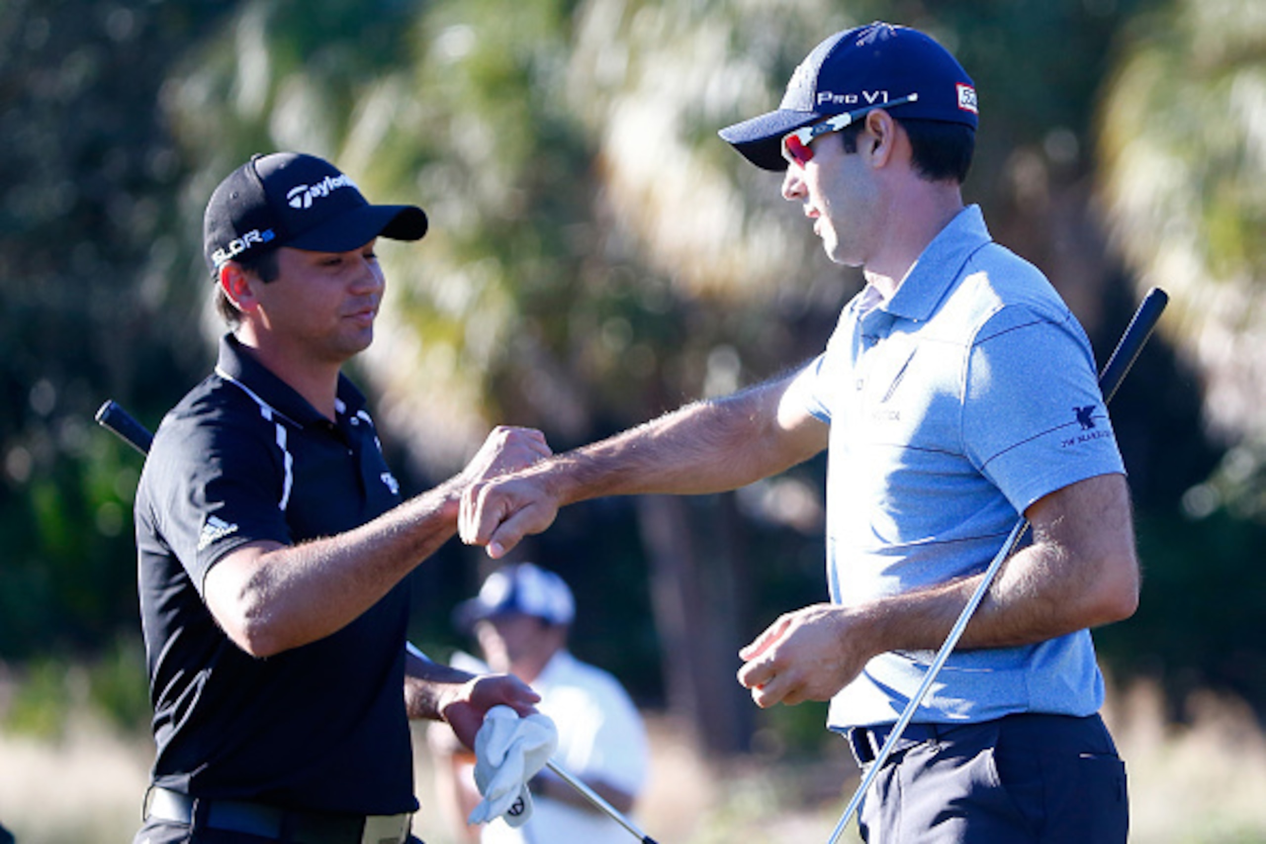 Jason Day and Cameron Tringale were the best team in the Franklin Templeton Shootout. Jason Day and Cameron Tringale were the best team in the Franklin Templeton Shootout.