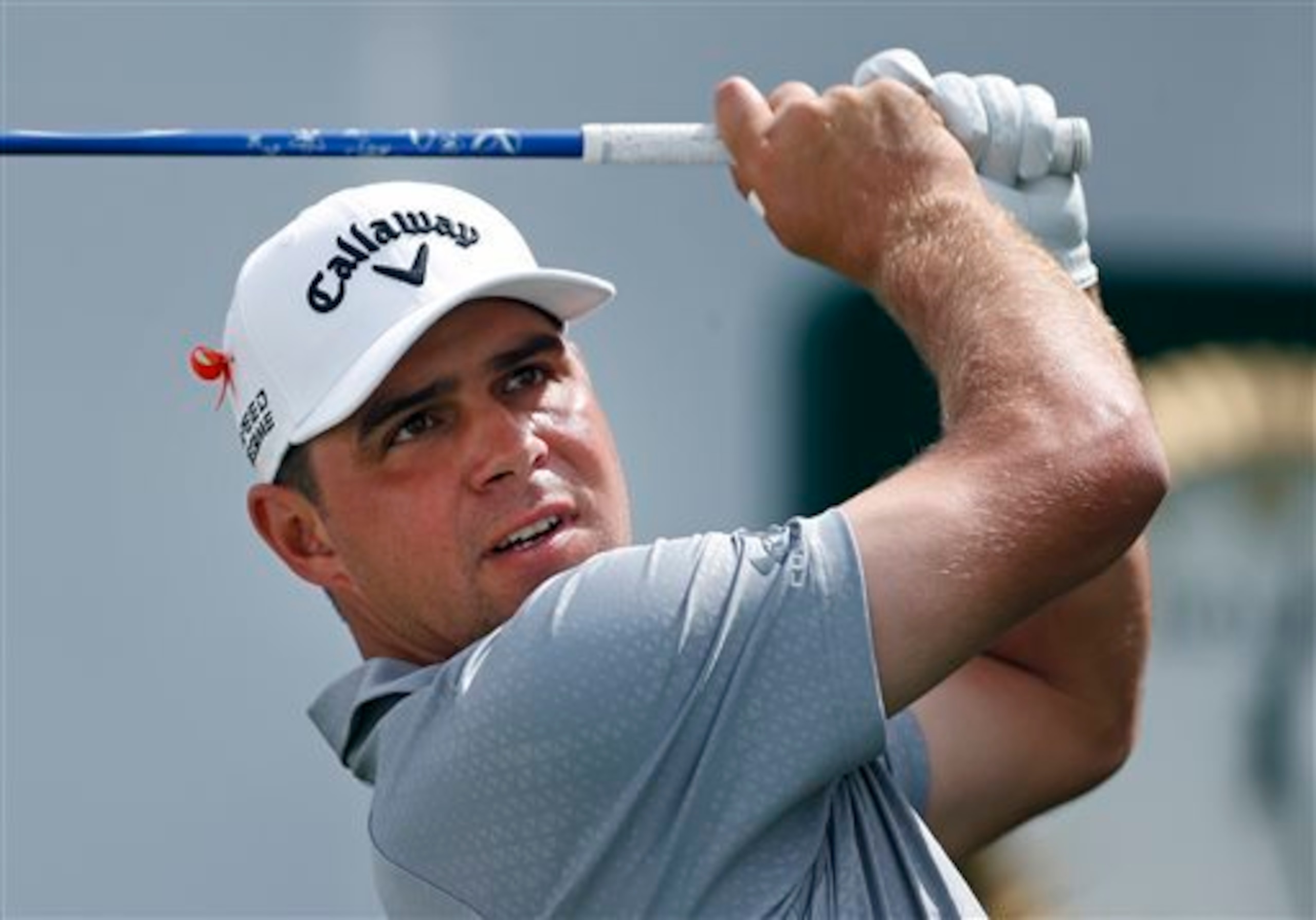 Gary Woodland had his power reduced by back issues on Saturday. Gary Woodland had his power reduced by back issues on Saturday.