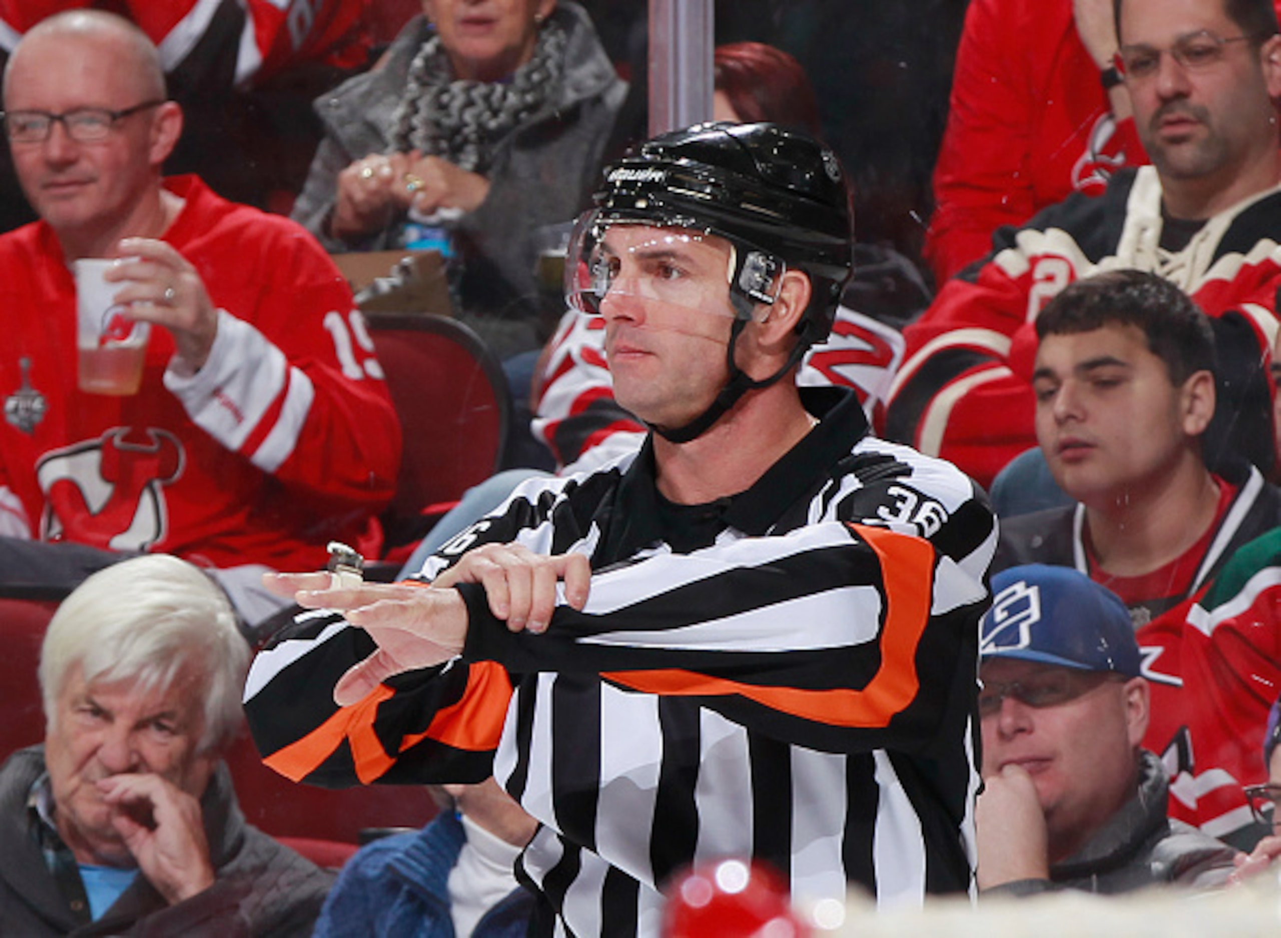 A holding call is made against the Devils, who have spent far too much time in the penalty box this season.