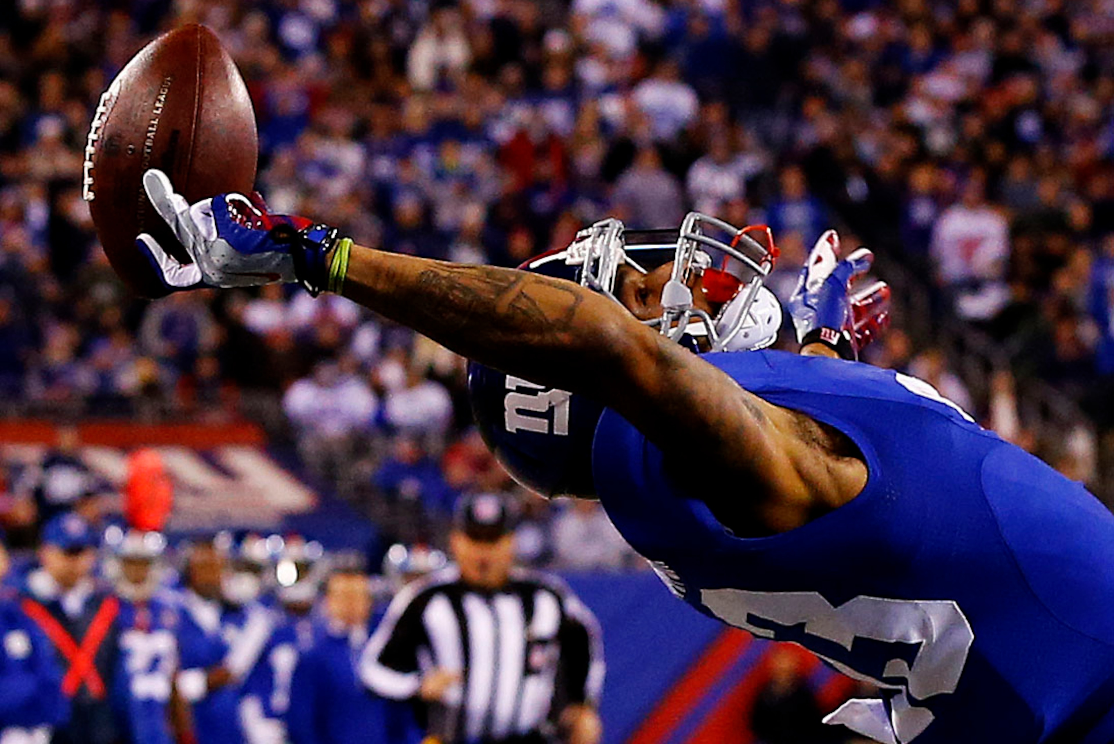 The most indelible moment of the 2014 season came from fantasy football's biggest surprise. The most indelible moment of the 2014 season came from fantasy football's biggest surprise.