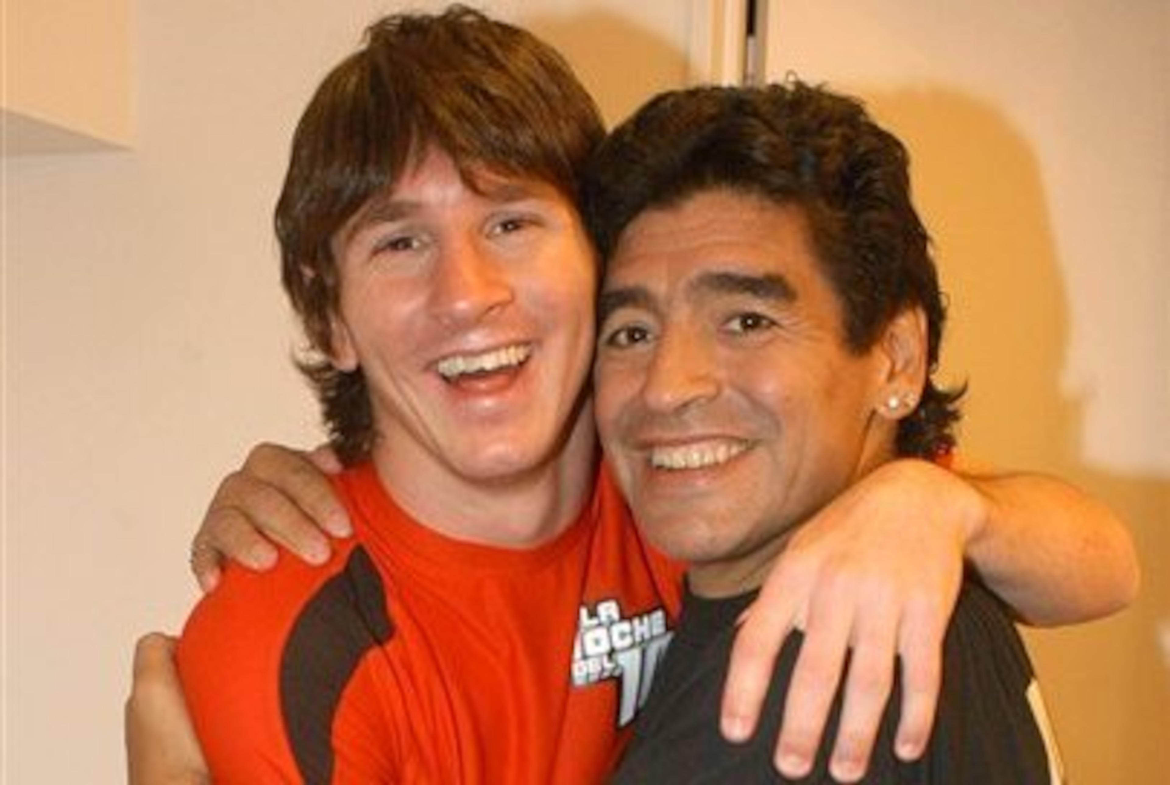 Barcelona legends past and present.