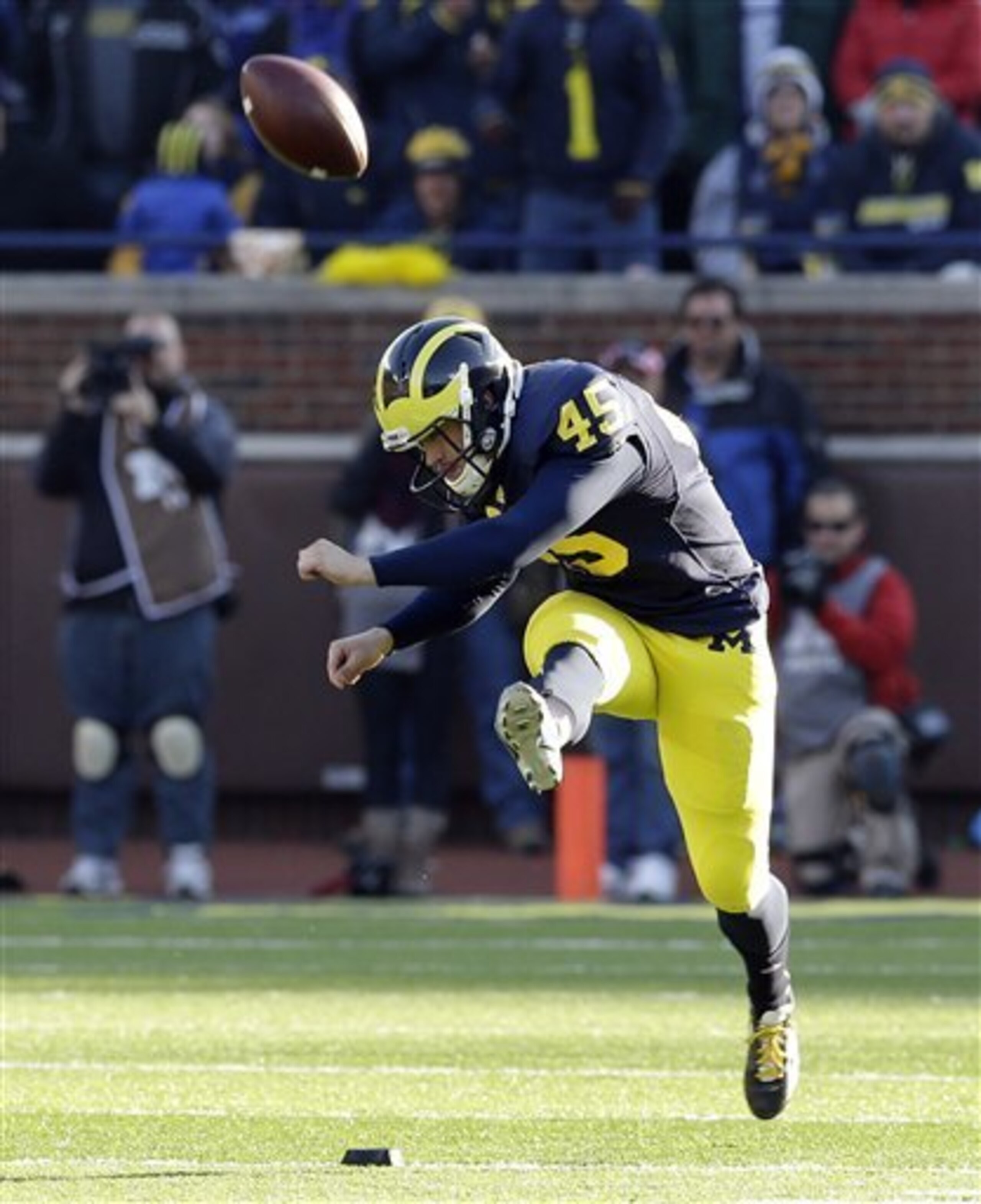 Matt Wile was one of Michigan's top offensive threats in 2014.