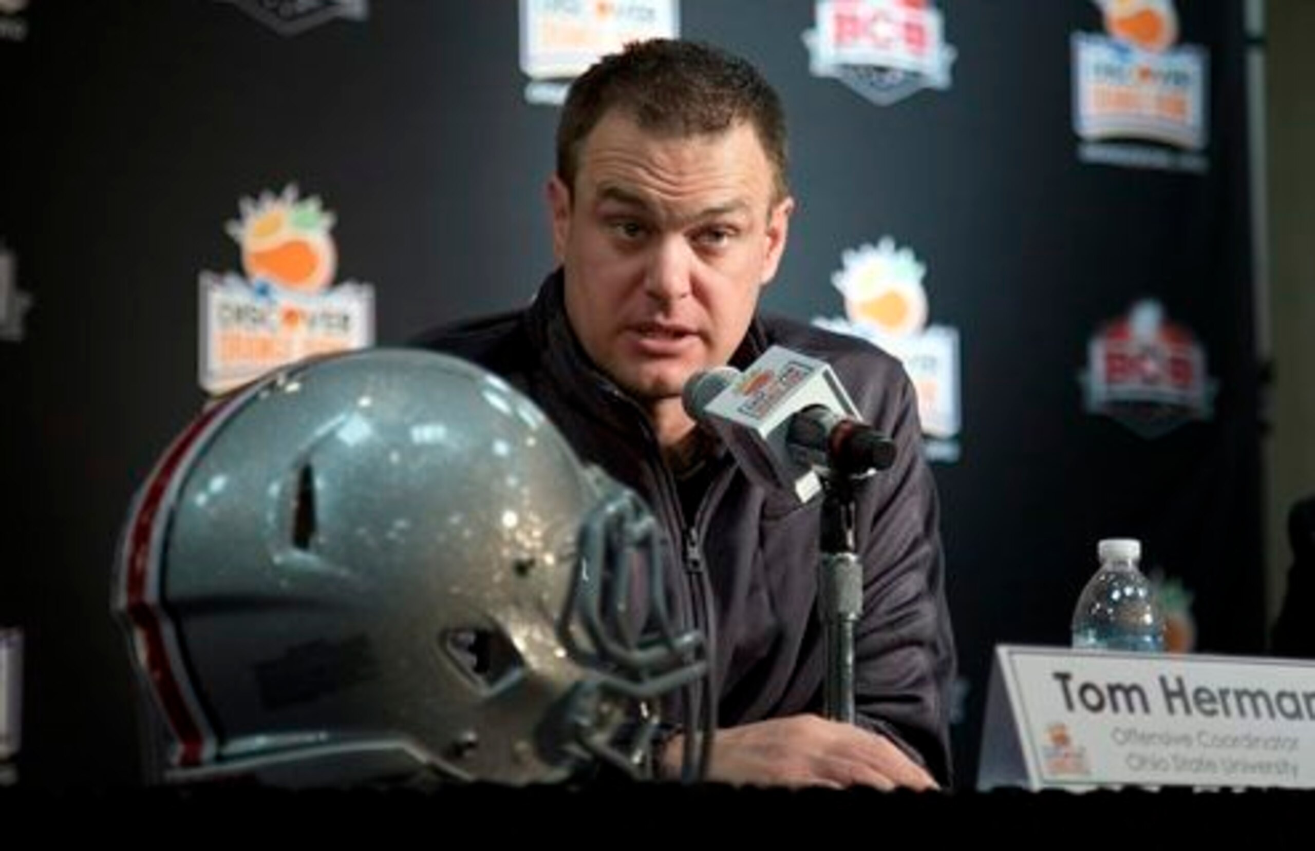 Ohio State offensive coordinator and quarterbacks coach Tom Herman helped the Buckeyes survive the loss of two Heisman-caliber quarterbacks.