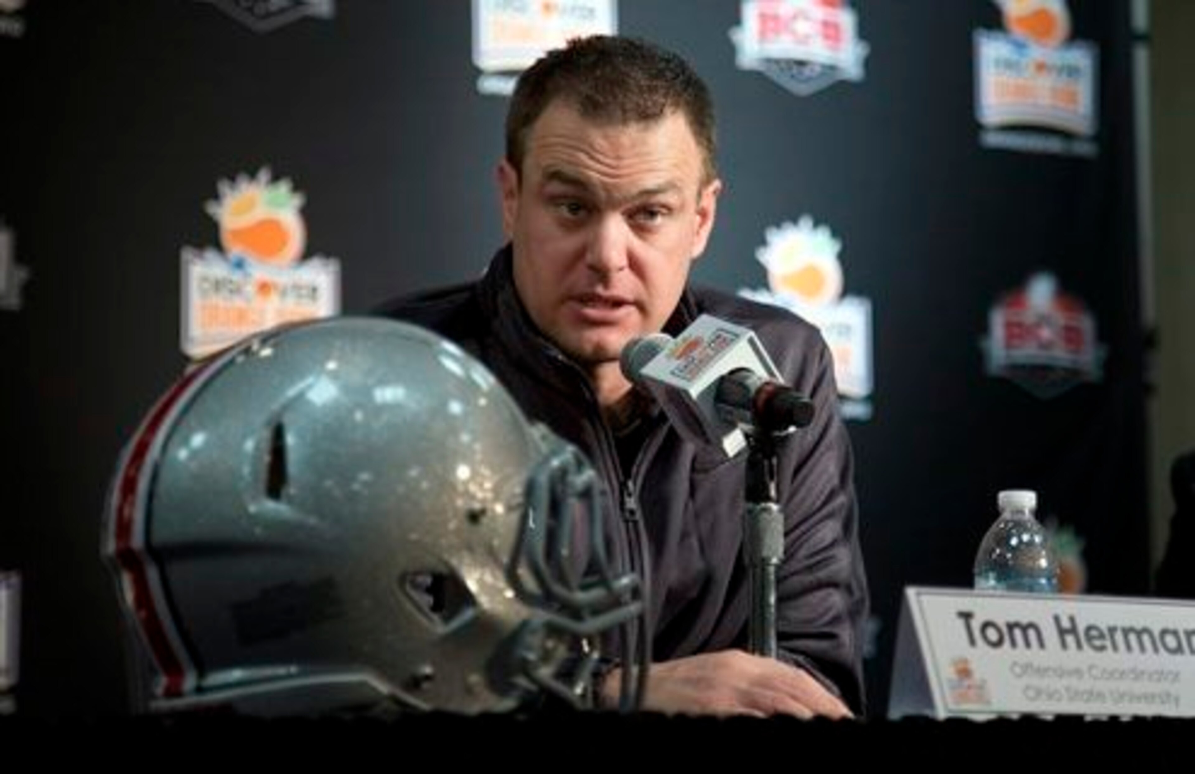 Ohio State offensive coordinator and quarterbacks coach Tom Herman helped the Buckeyes survive the loss of two Heisman-caliber quarterbacks.