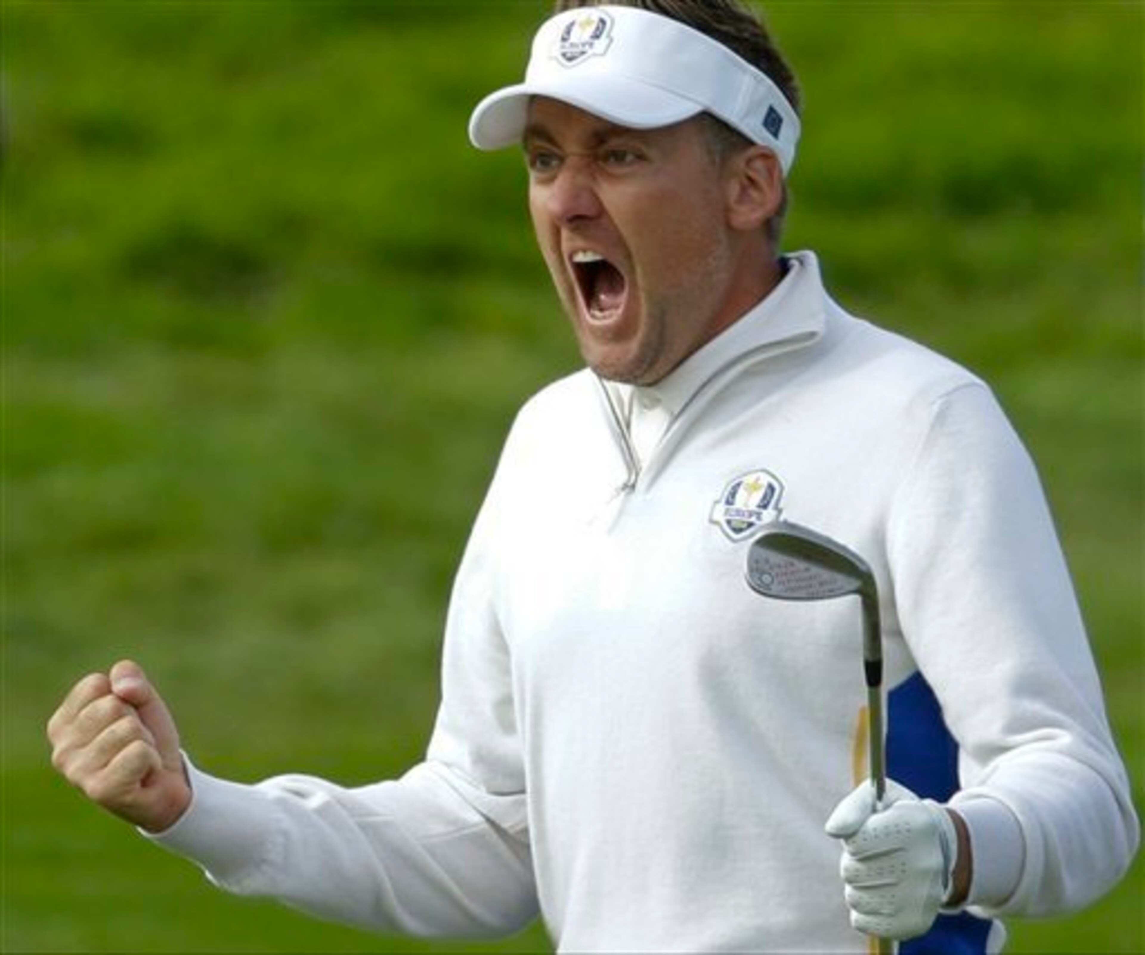 Ian Poulter's enthusiasm is legendary, but his resume is still lacking.