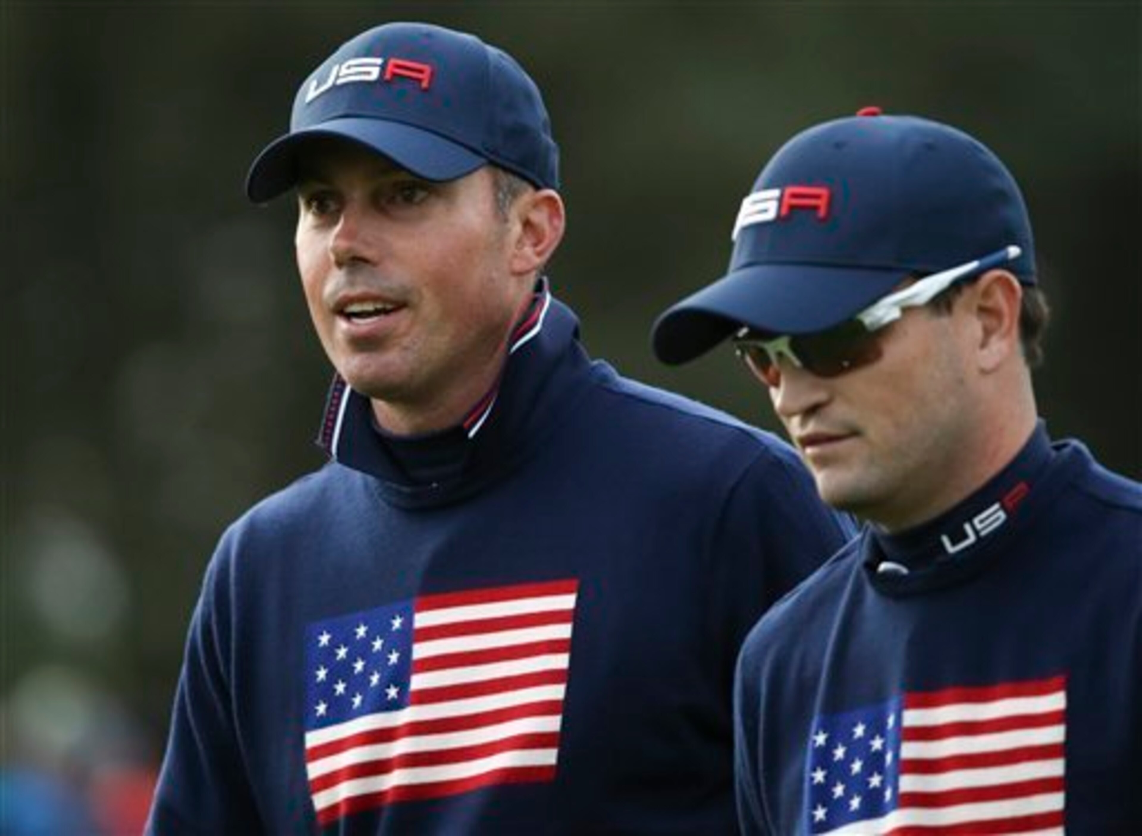 Matt Kuchar, left, is the All-American boy without a major title.
