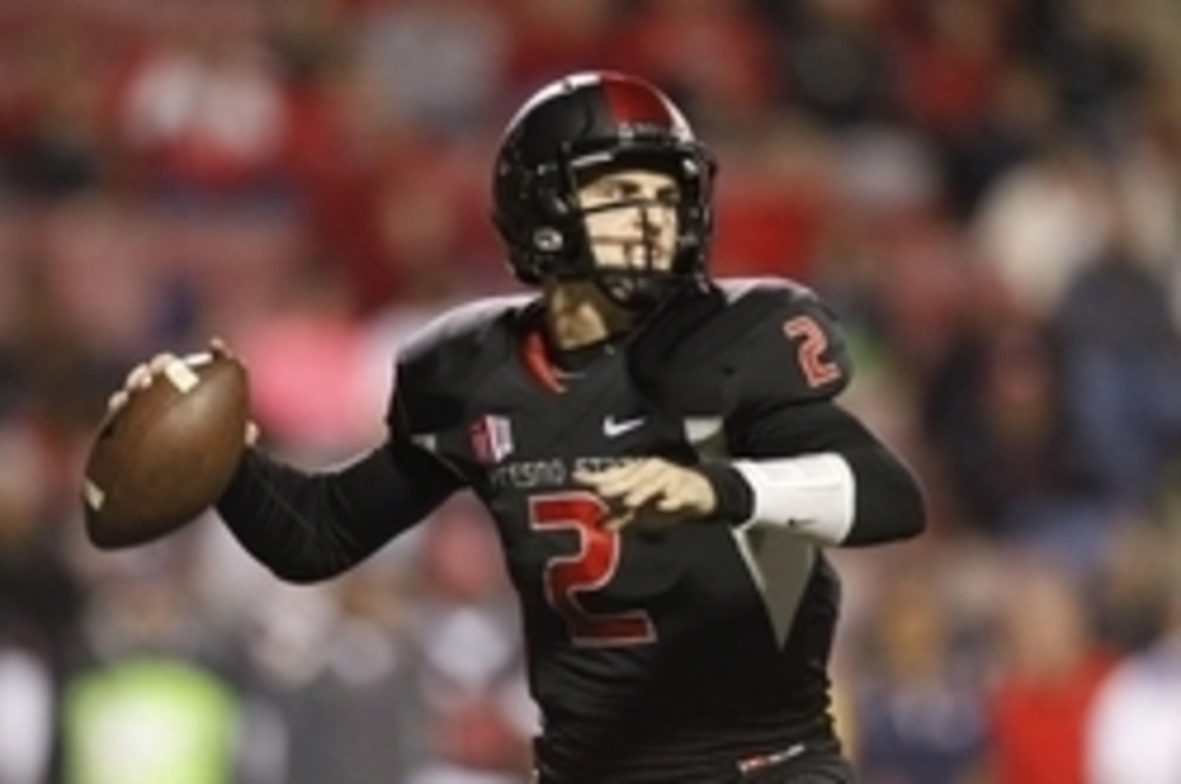 Fresno State QB Brian Burrell Fresno State QB Brian Burrell
