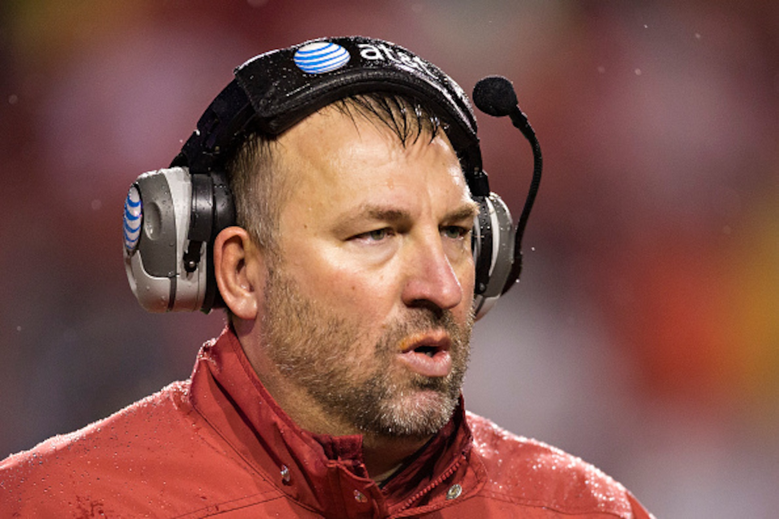 Arkansas head coach Bret Bielema
