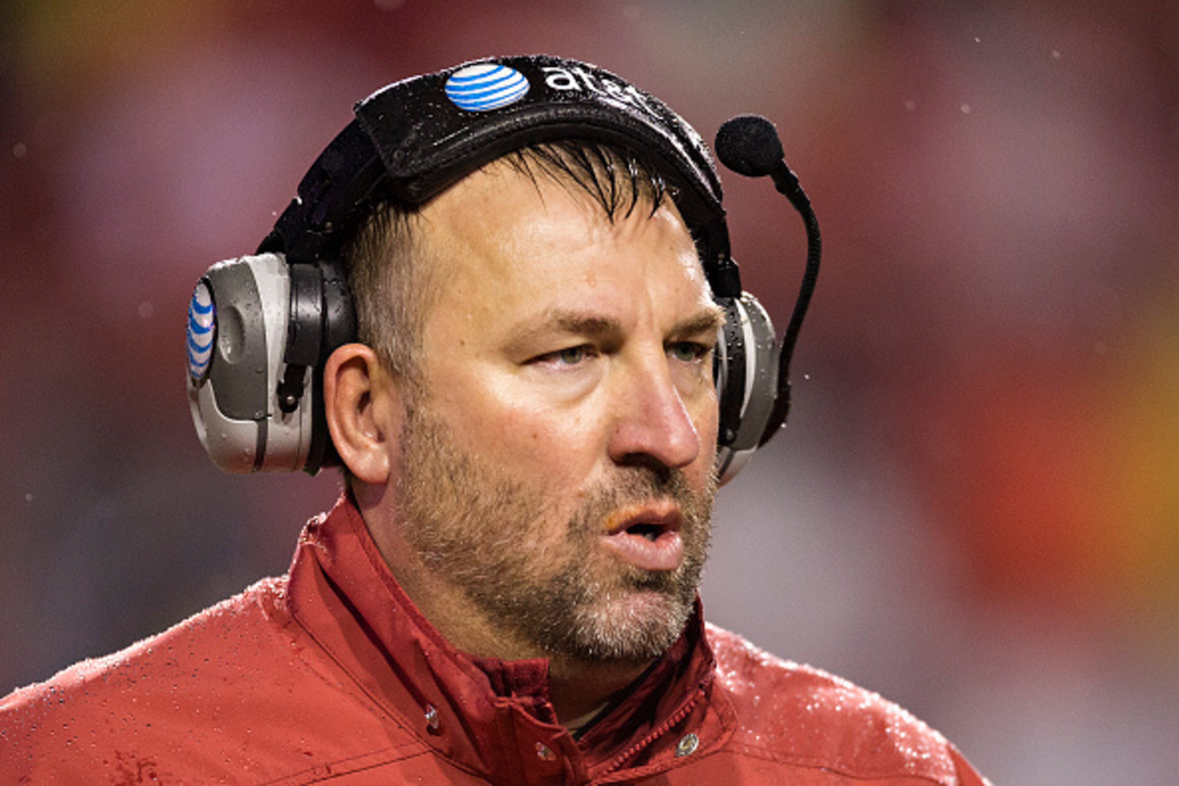 Arkansas head coach Bret Bielema Arkansas head coach Bret Bielema