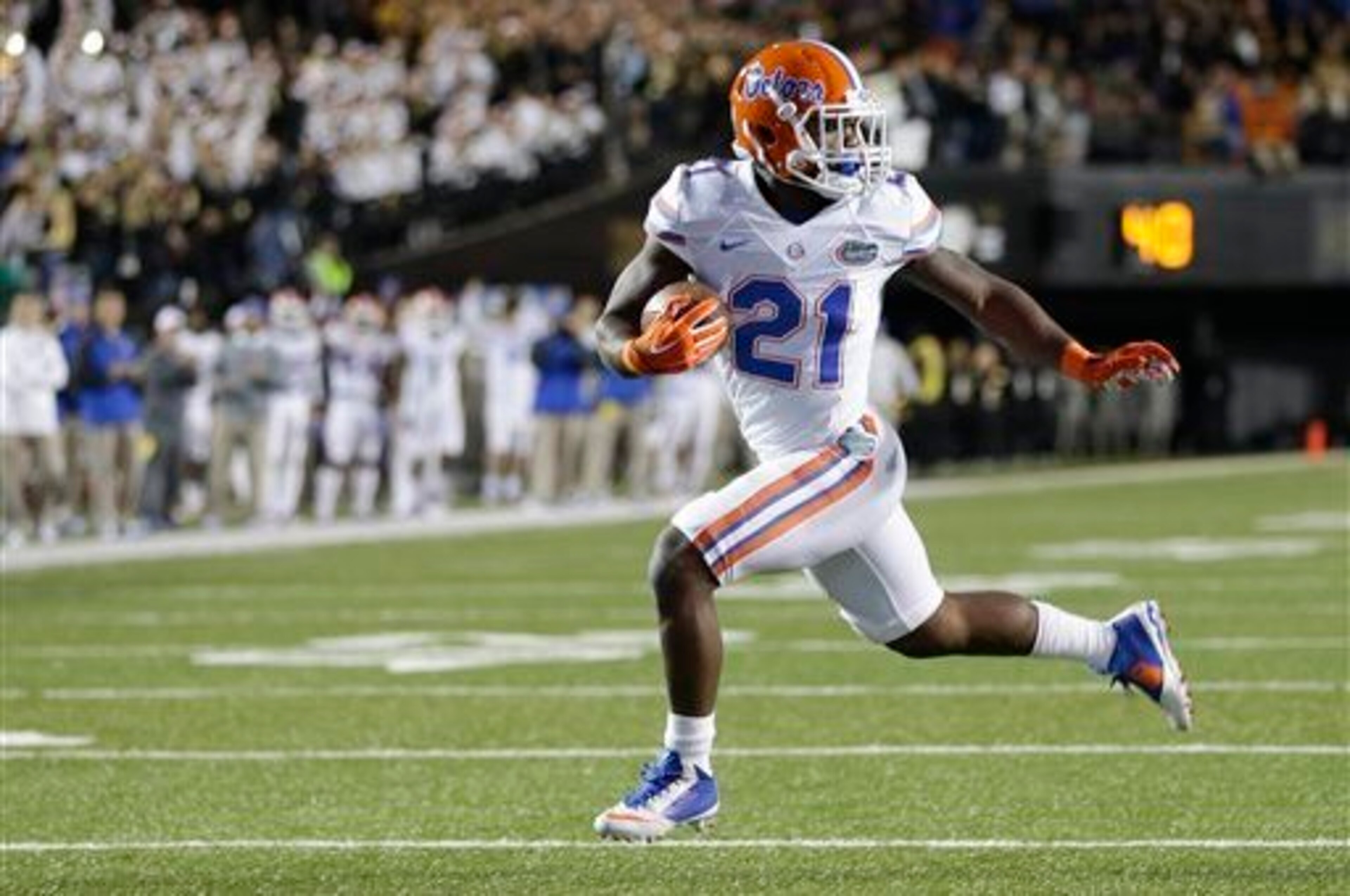 Florida RB Kelvin Taylor Florida RB Kelvin Taylor