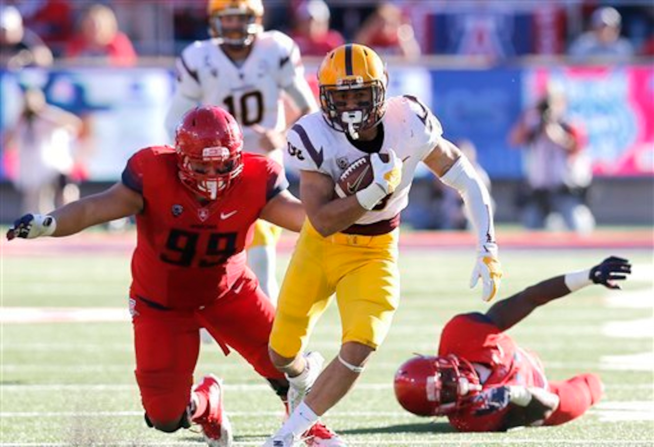 D.J. Foster was one of college football's top all-around playmakers this fall.