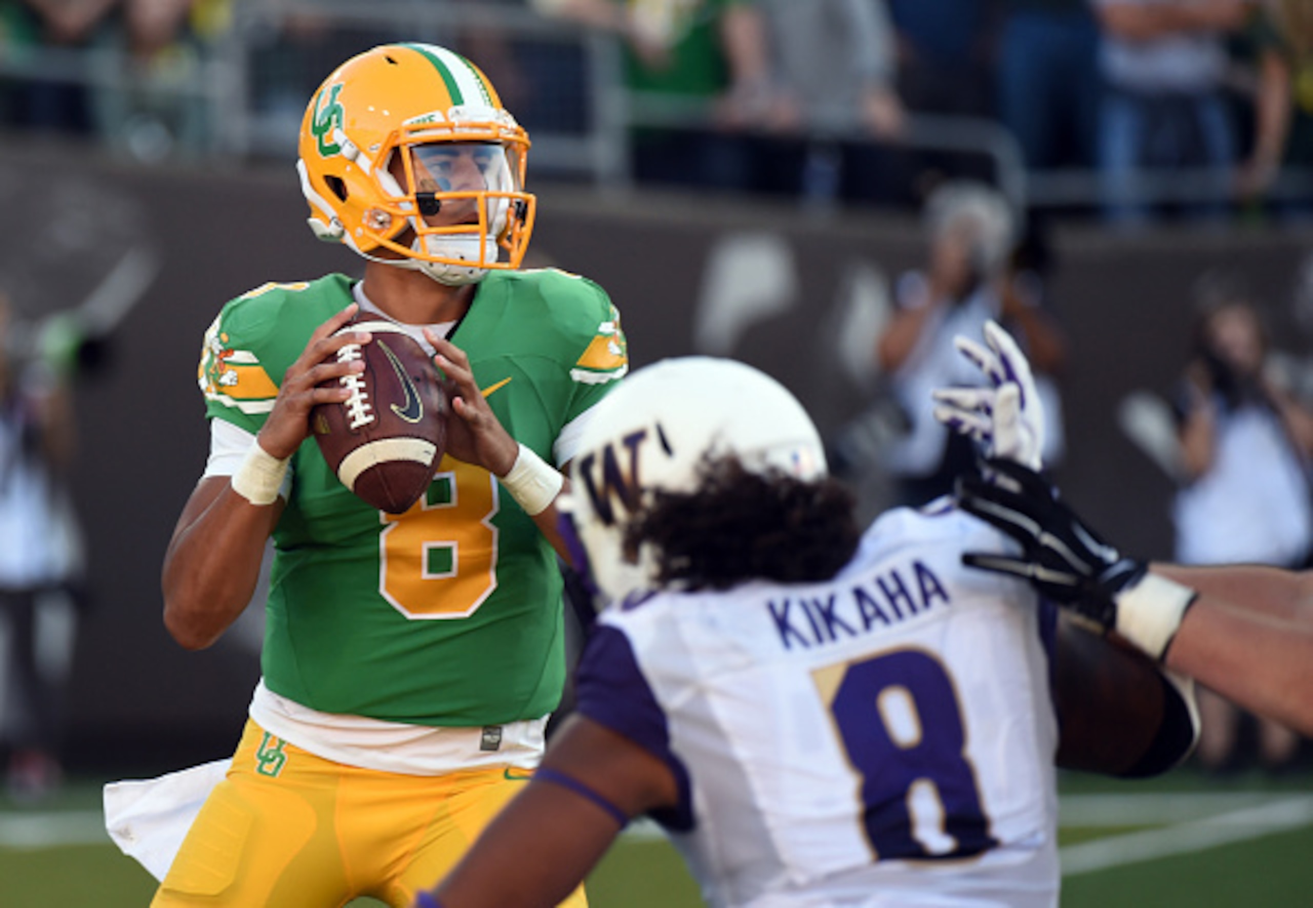 Hau’oli Kikaha has been one of the most dangerous ends in college football.