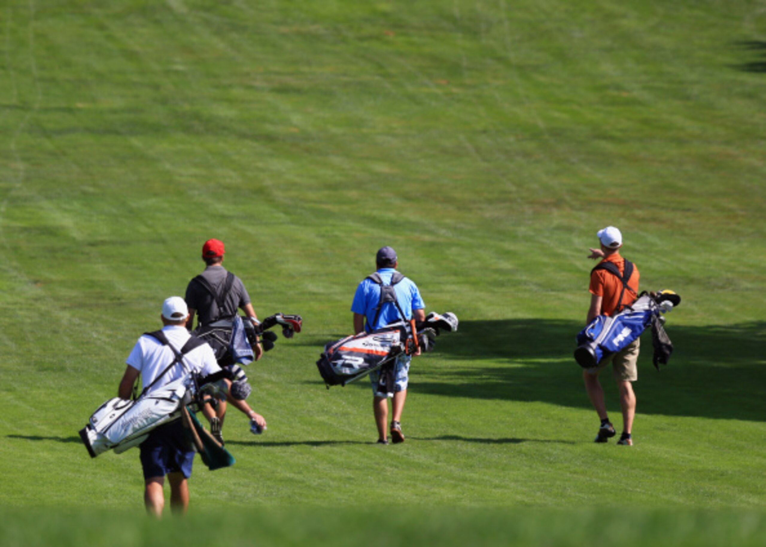 One of these guys could be you, heading down the fairway to your best round ever.