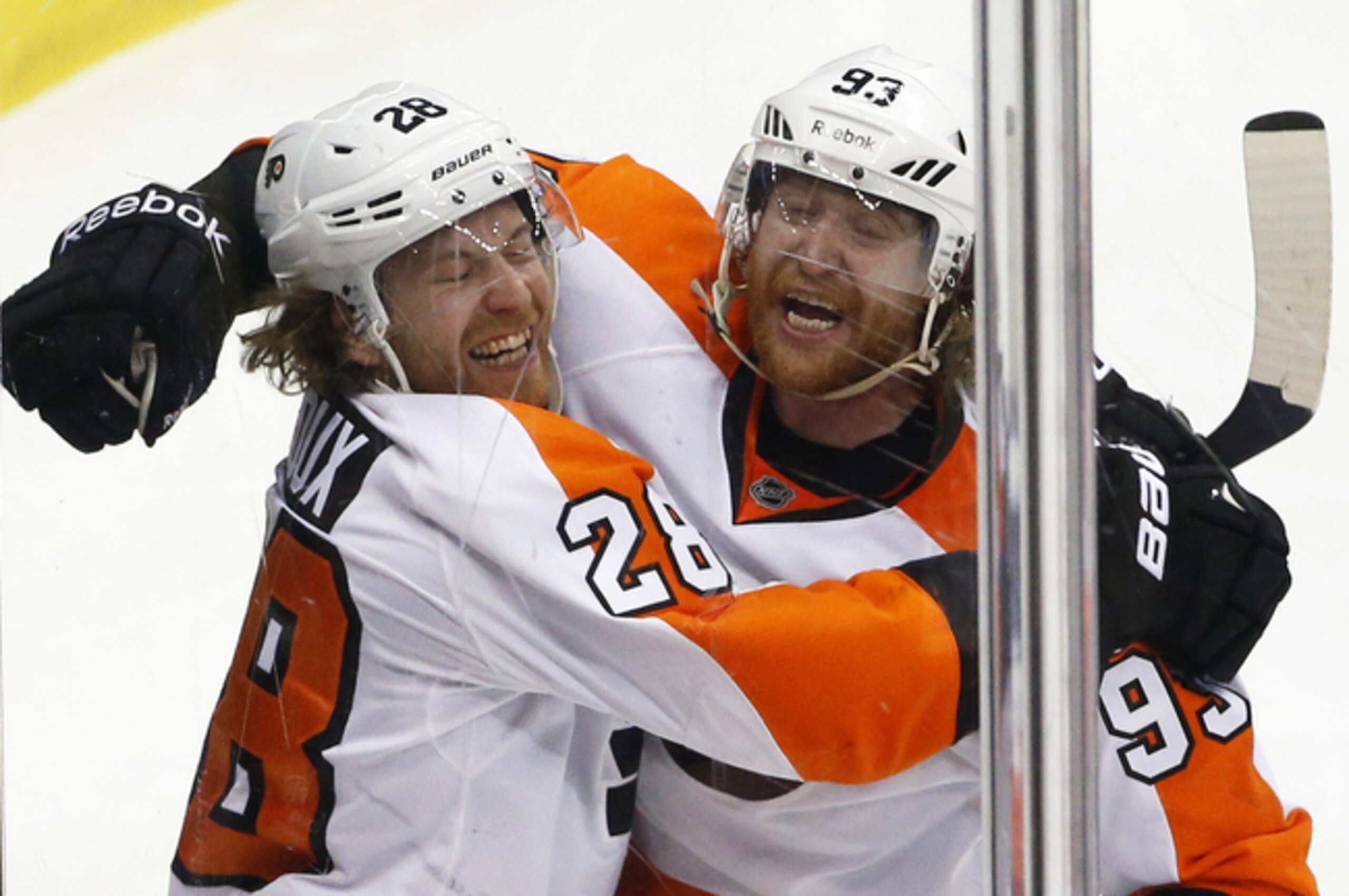 The Flyers' Big Two can't do it all by themselves. The Flyers' Big Two can't do it all by themselves.
