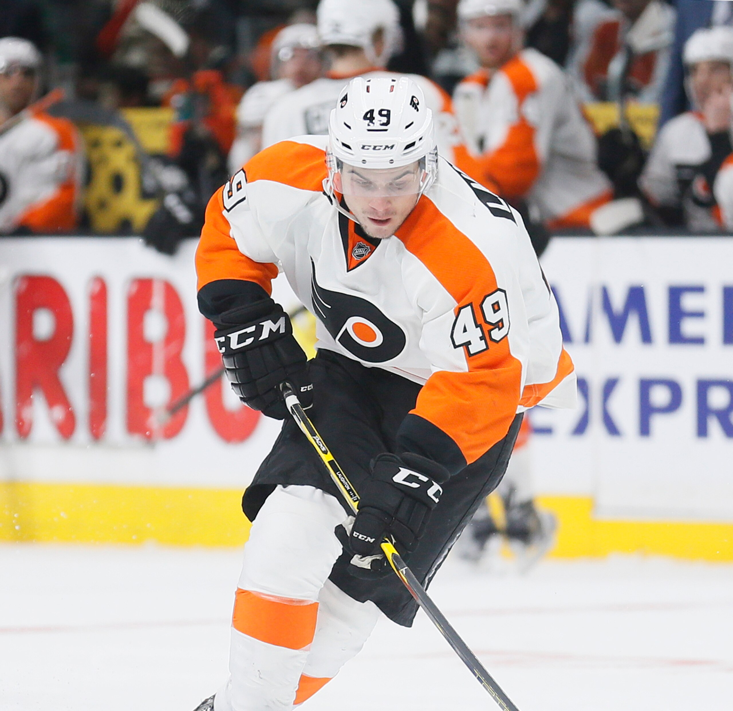 Scott Laughton's hard work should pay off. Scott Laughton's hard work should pay off.