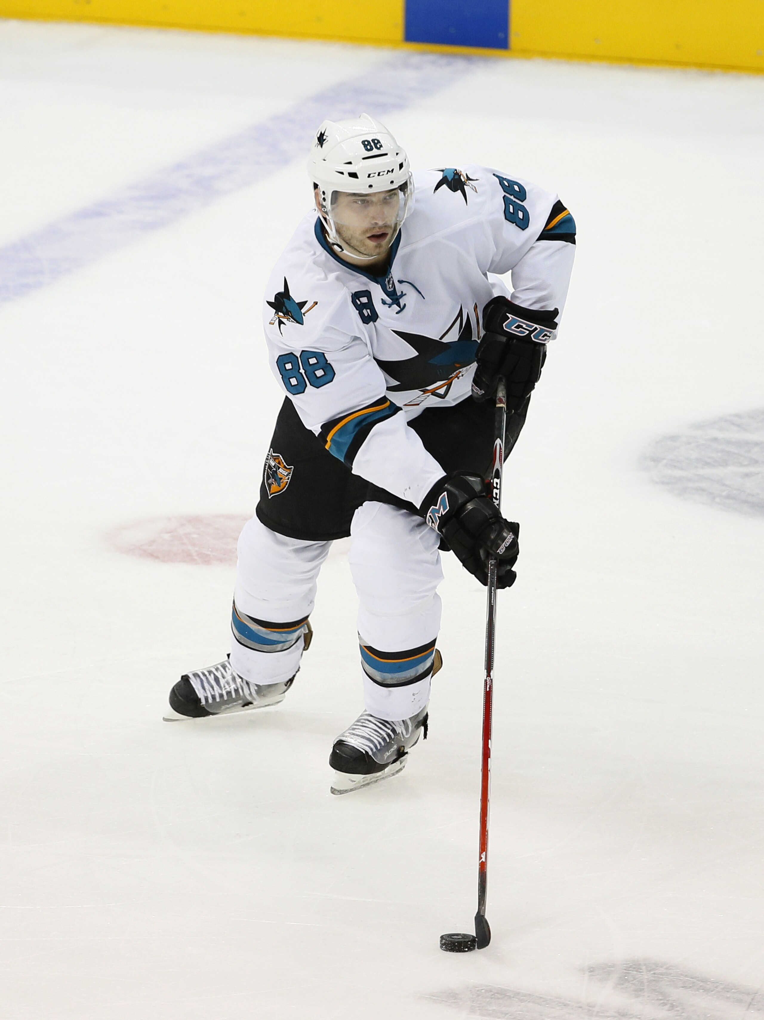 Brent Burns needs more defensive consistency.
