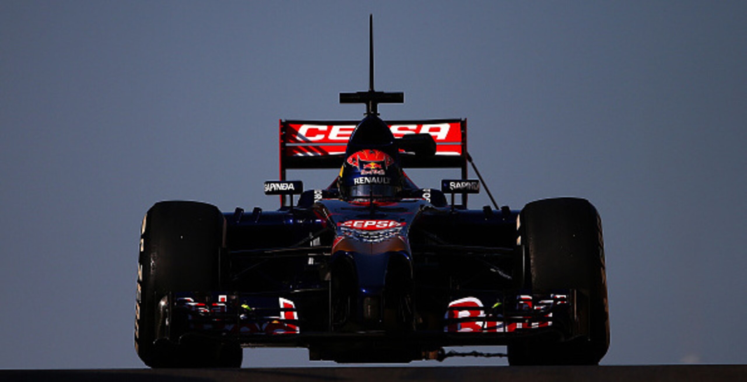 Verstappen was a test driver for Toro Rosso in 2014.