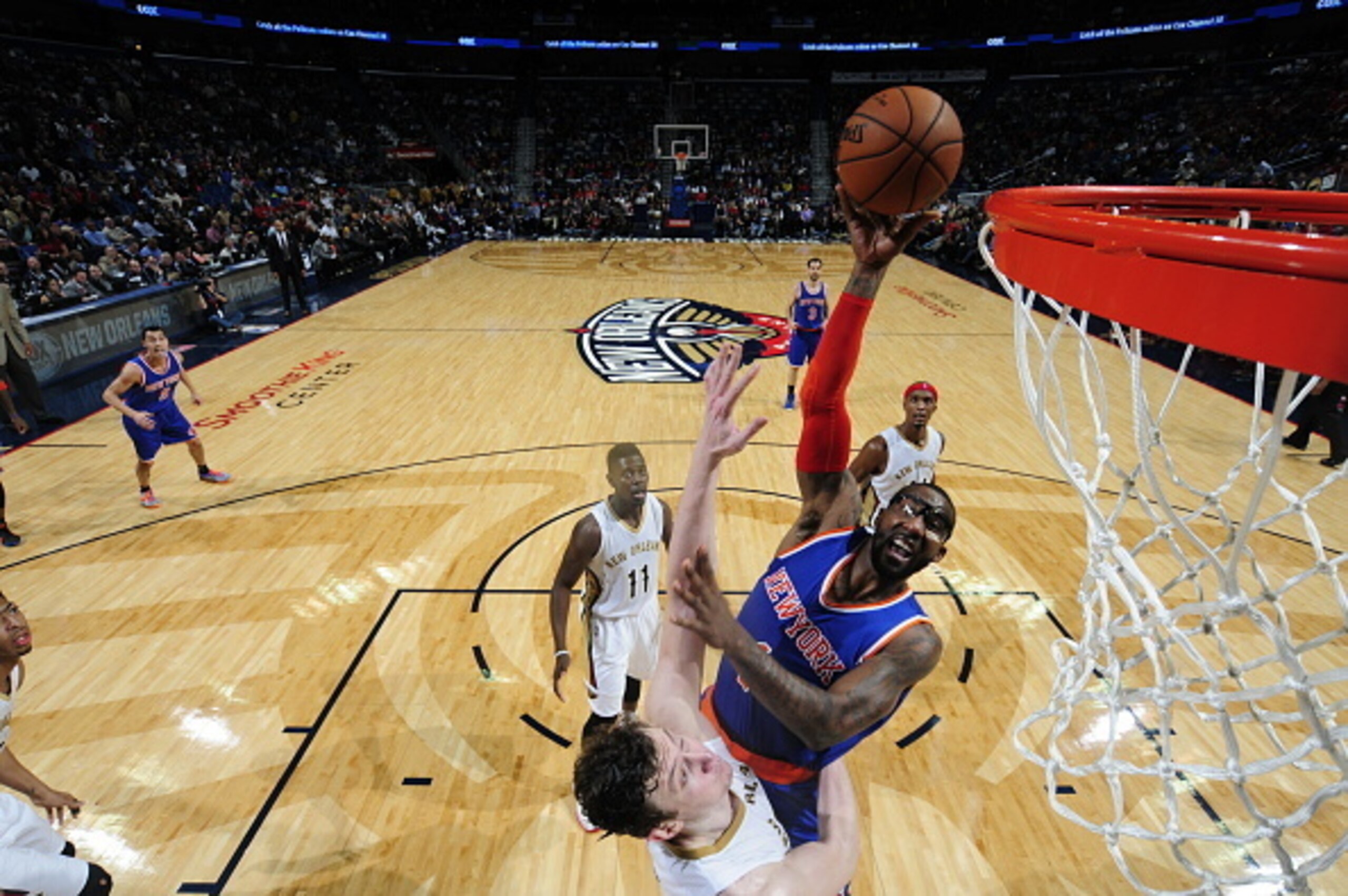 The New Orleans Pelicans are in eighth place with only a 12-12 record. The Knicks could still leap over them into the playoffs.