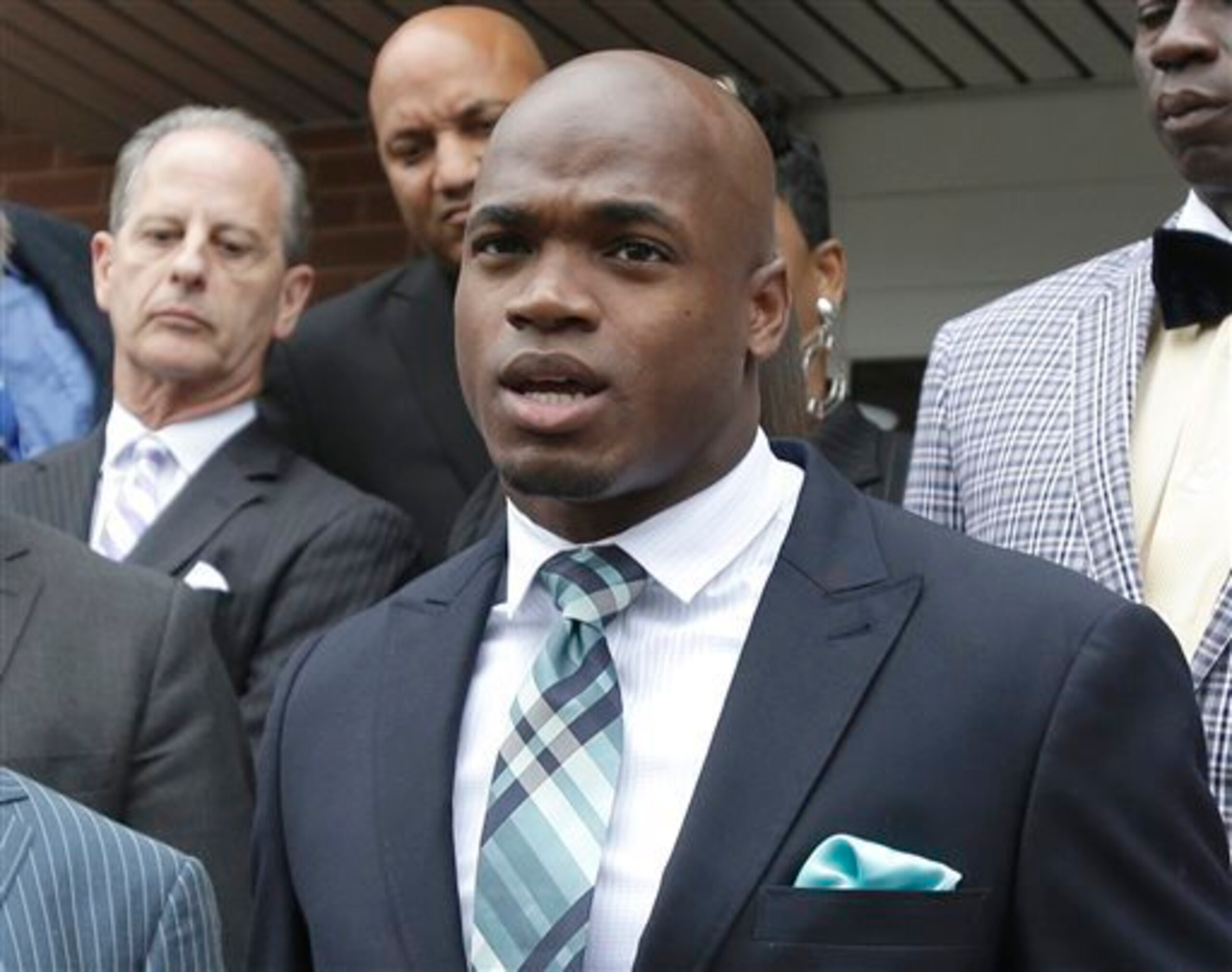 Adrian Peterson's 2014 run-in with the law made serious headlines.