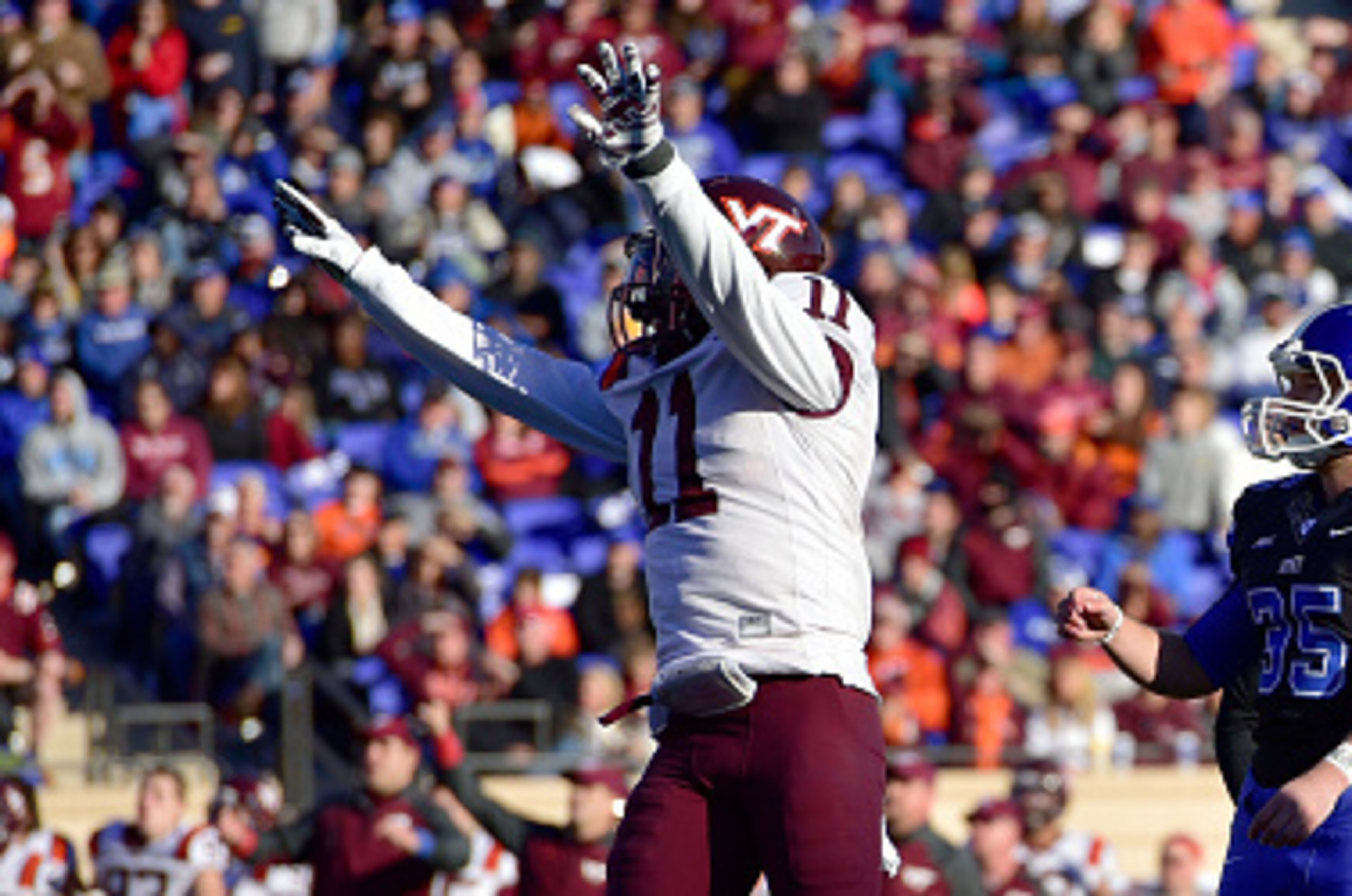 Virginia Tech cornerback Kendall Fuller