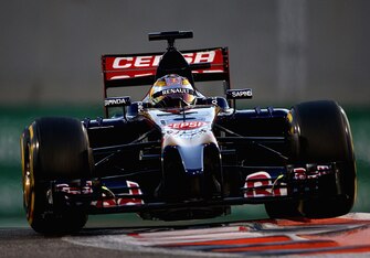 Jean-Eric Vergne at the Abu Dhabi Grand Prix.