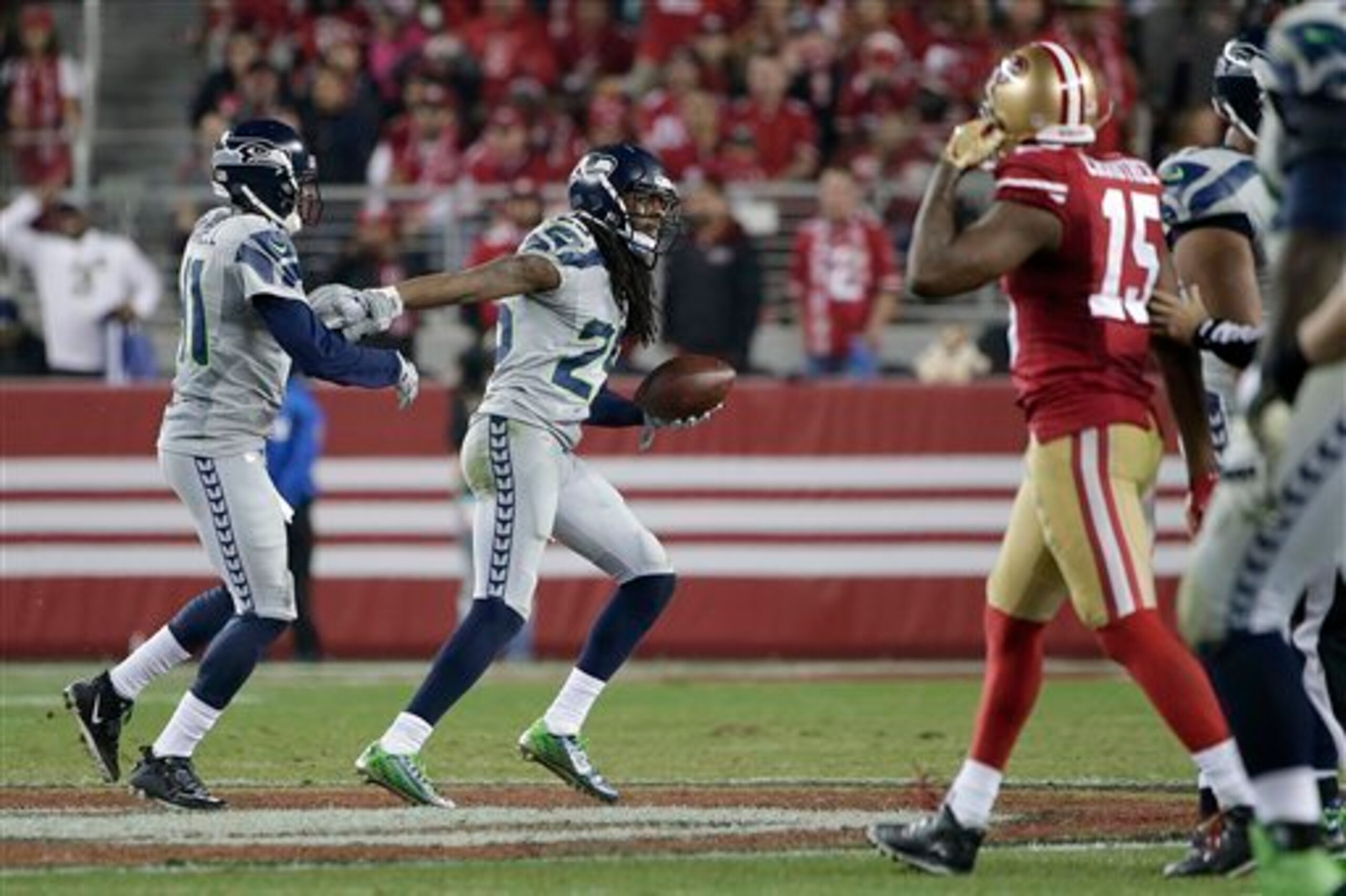 If the San Francisco 49ers ever want to beat the Seattle Seahawks, they must draft an impact wideout that can break through the Legion of Boom. Free agent Michael Crabtree isn't the answer.