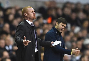Sean Dyche was pleased with the way his side played Pochettino's Tottenham.