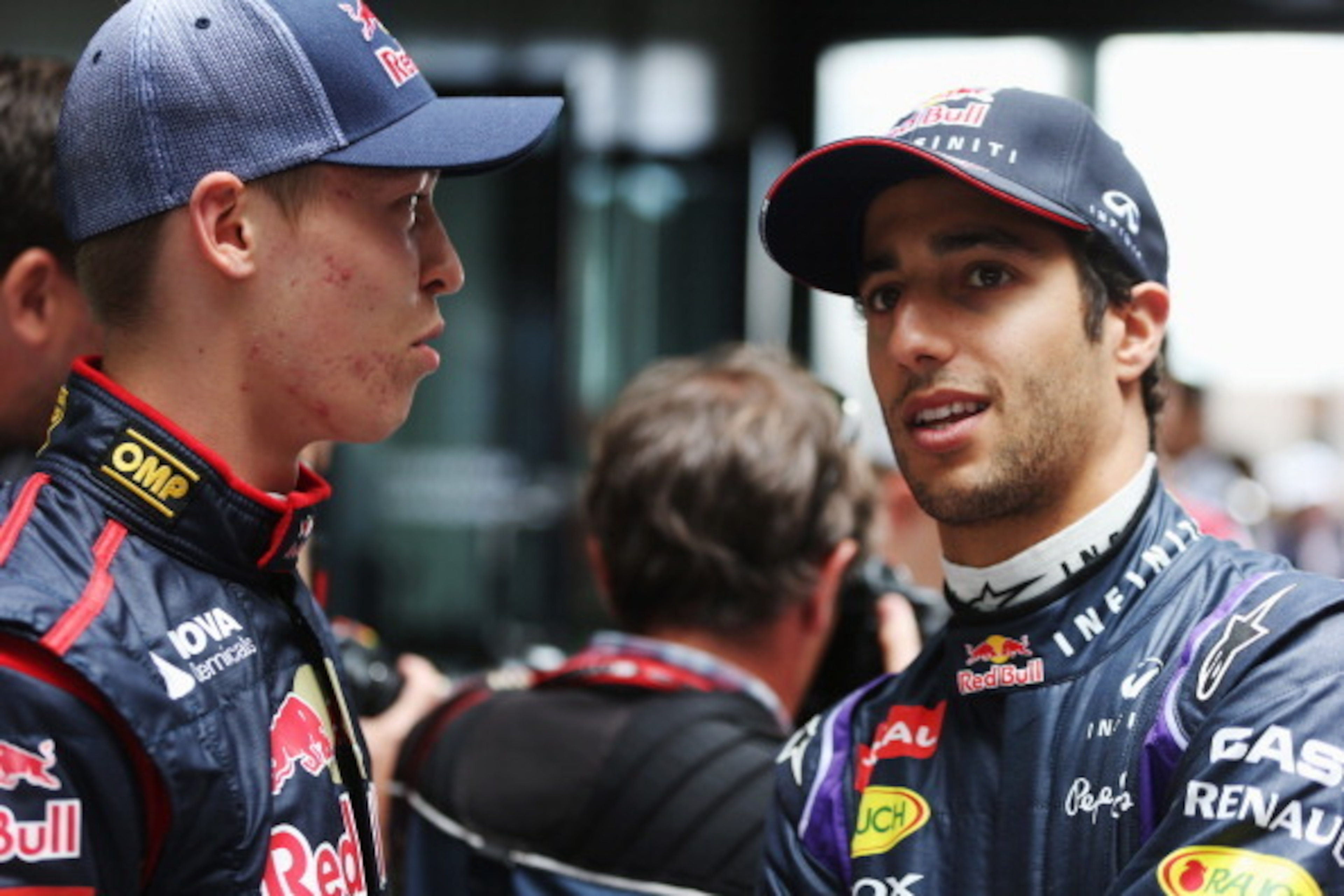 Daniil Kvyat and Daniel Ricciardo