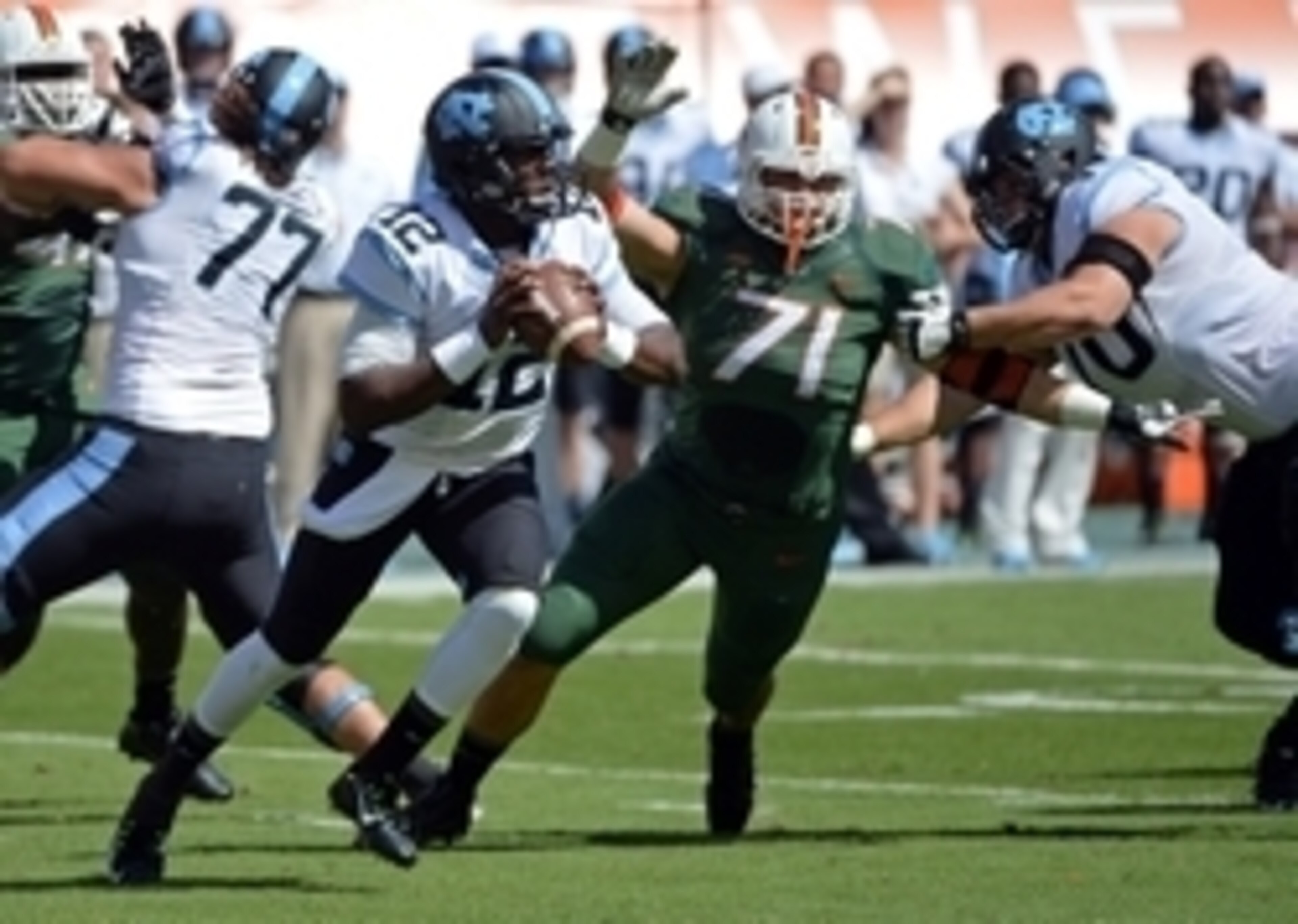 Anthony Chickillo's freshman season was great, but he never lived up to his 5-star billing. Anthony Chickillo's freshman season was great, but he never lived up to his 5-star billing.