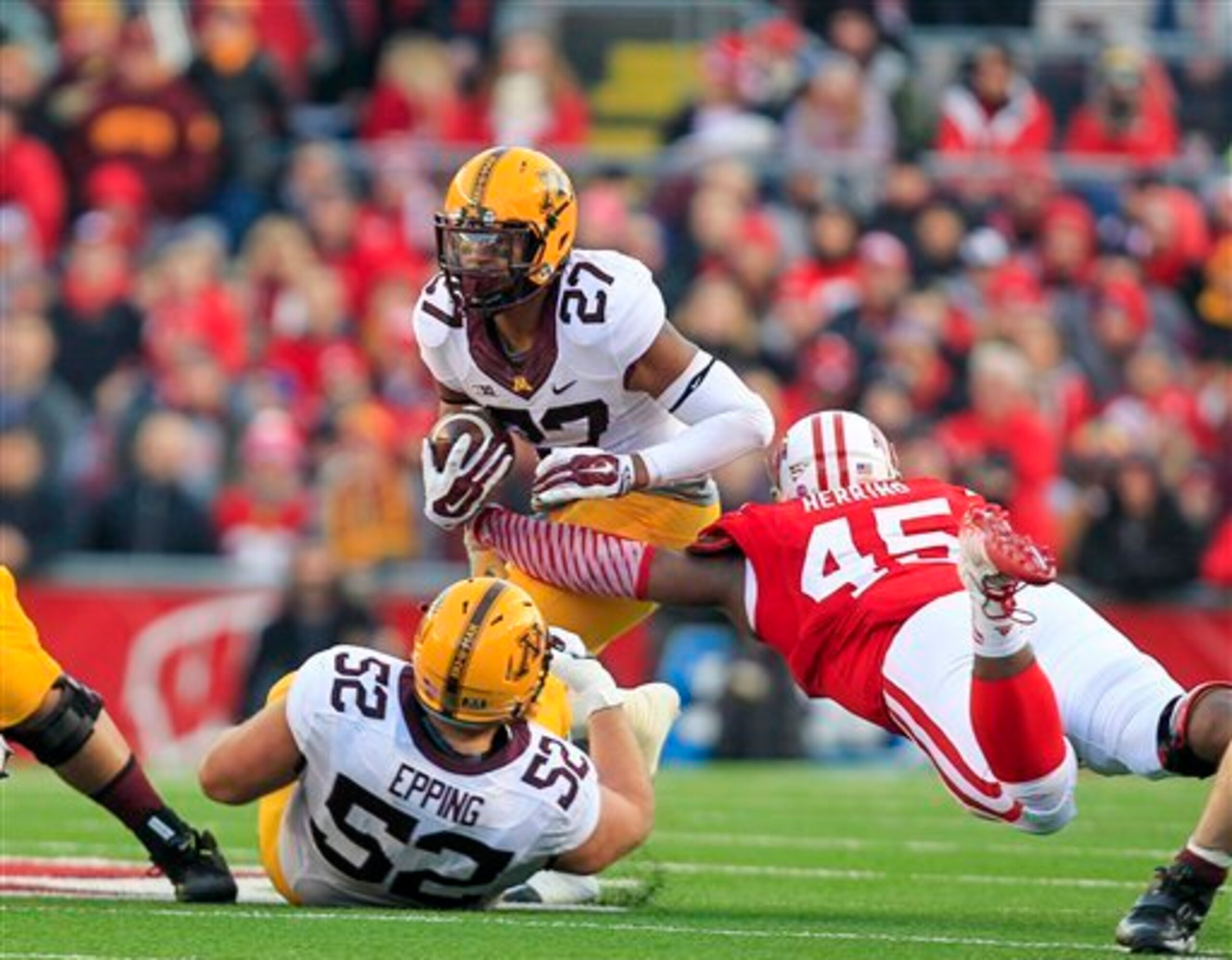 David Cobb hopes to run wild on Missouri in the Citrus Bowl.