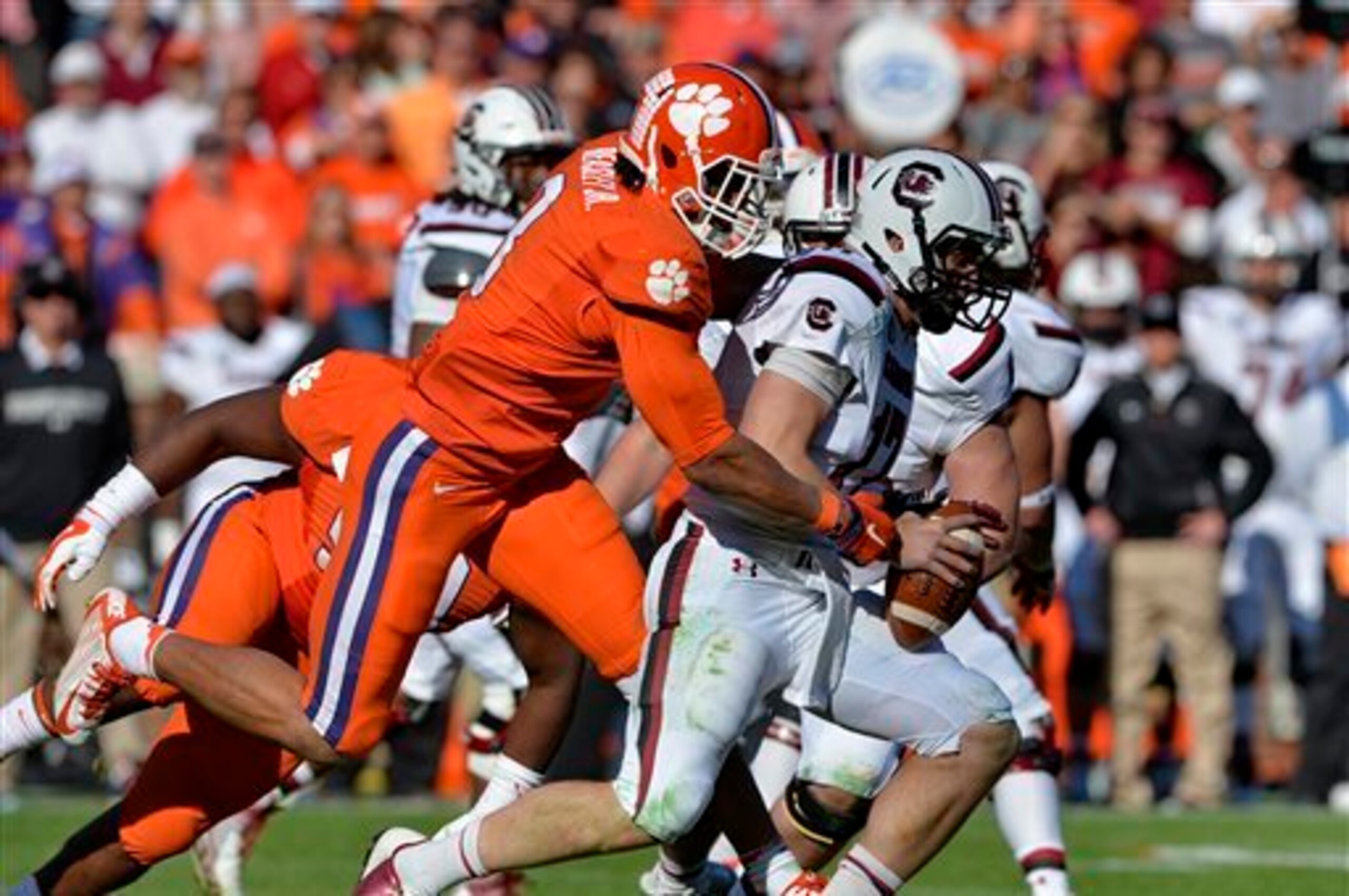 Vic Beasley hopes to end his career in style against Oklahoma.