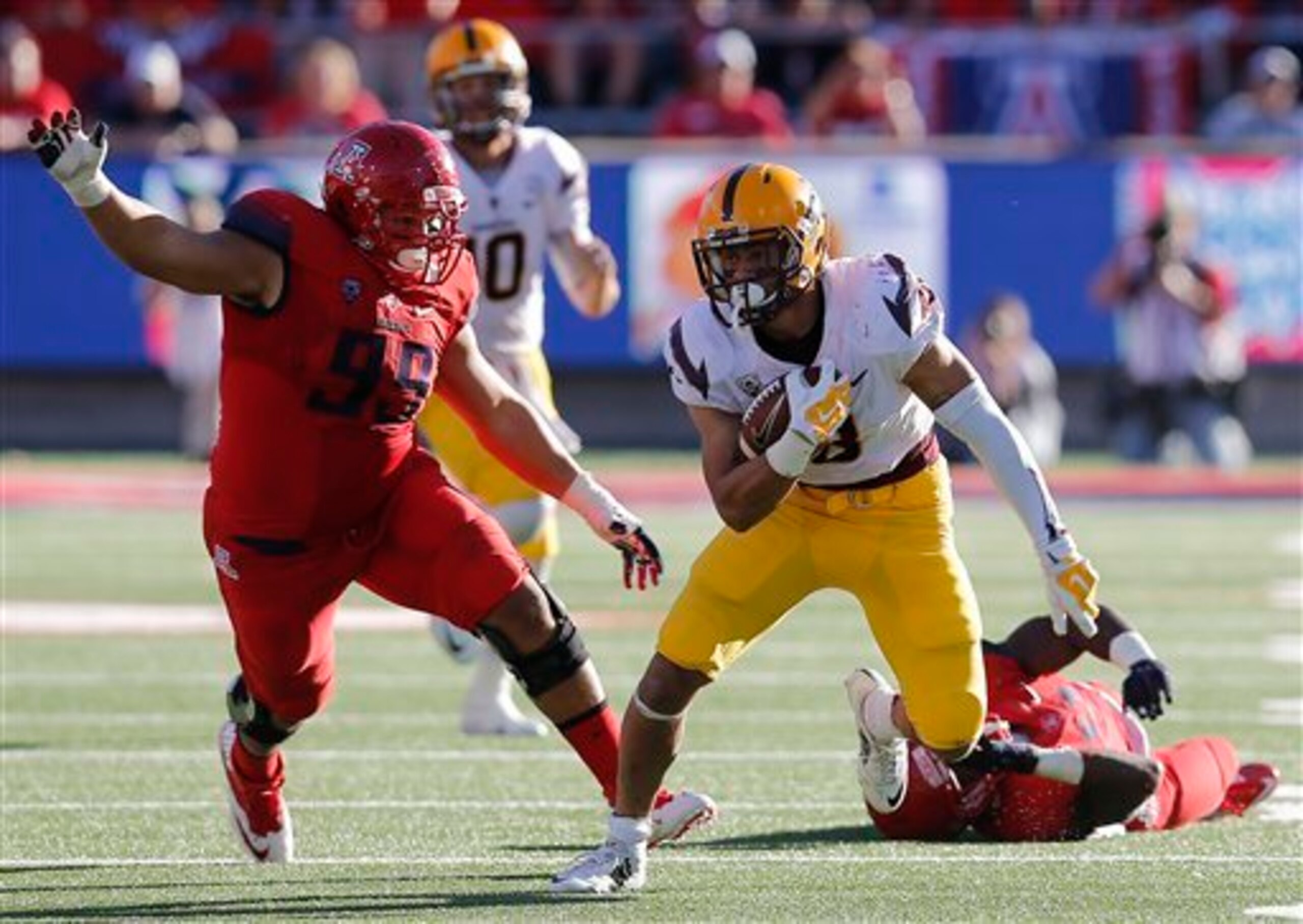 D.J. Foster is among the nation's most versatile offensive players.