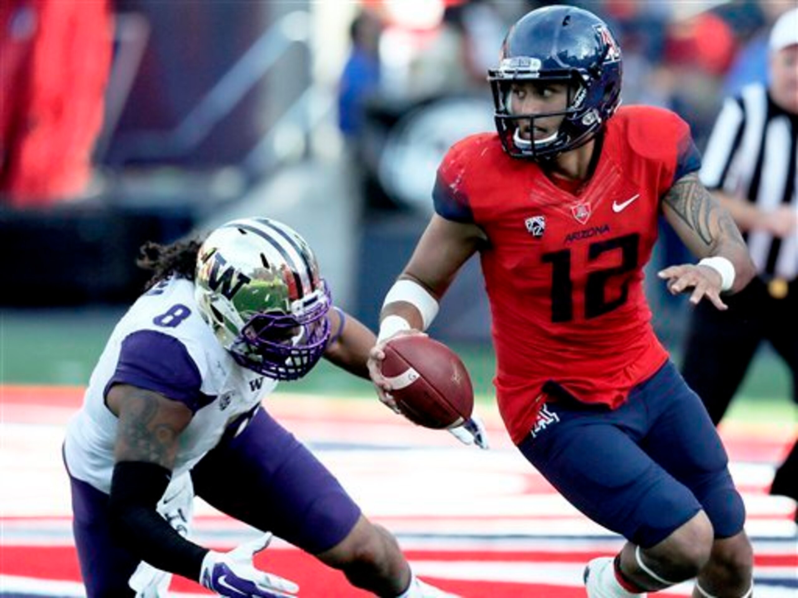 Anu Solomon had a tremendous first season as Arizona's starting quarterback.