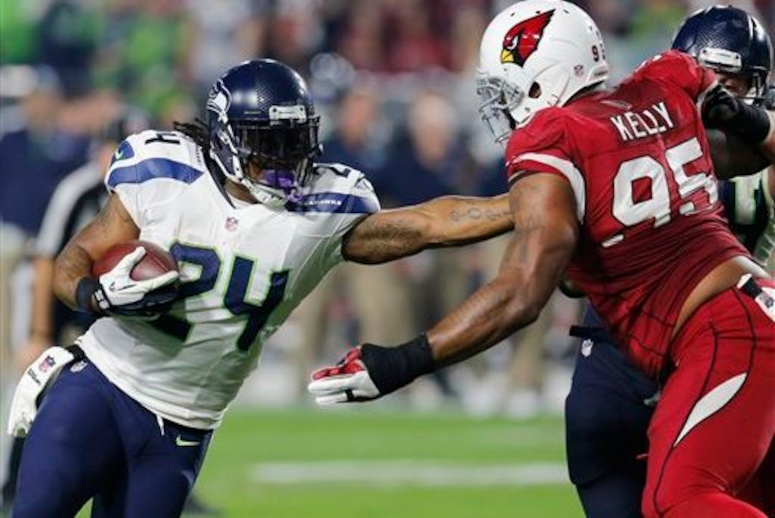 Seahawks RB Marshawn Lynch