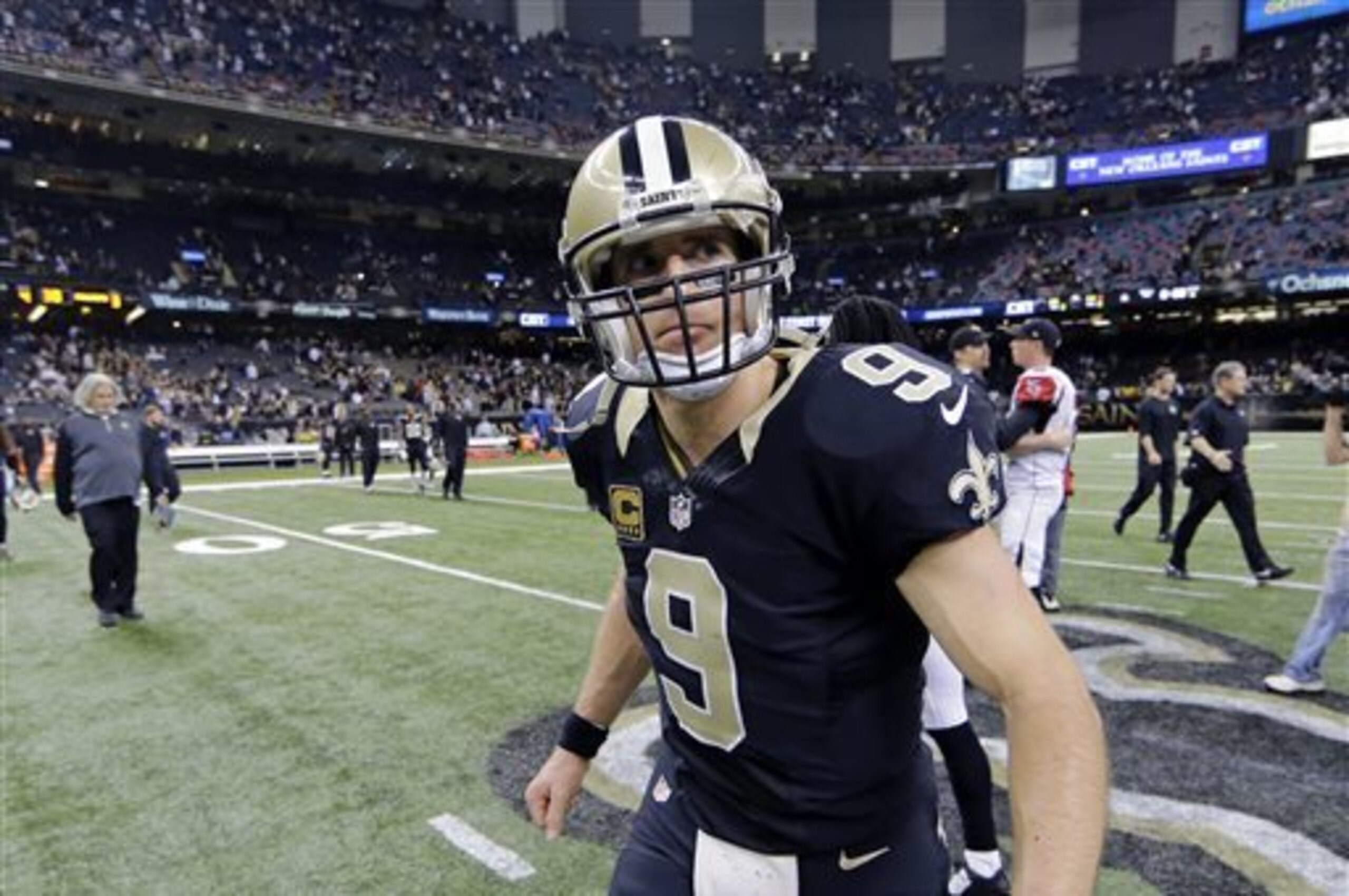 Saints QB Drew Brees