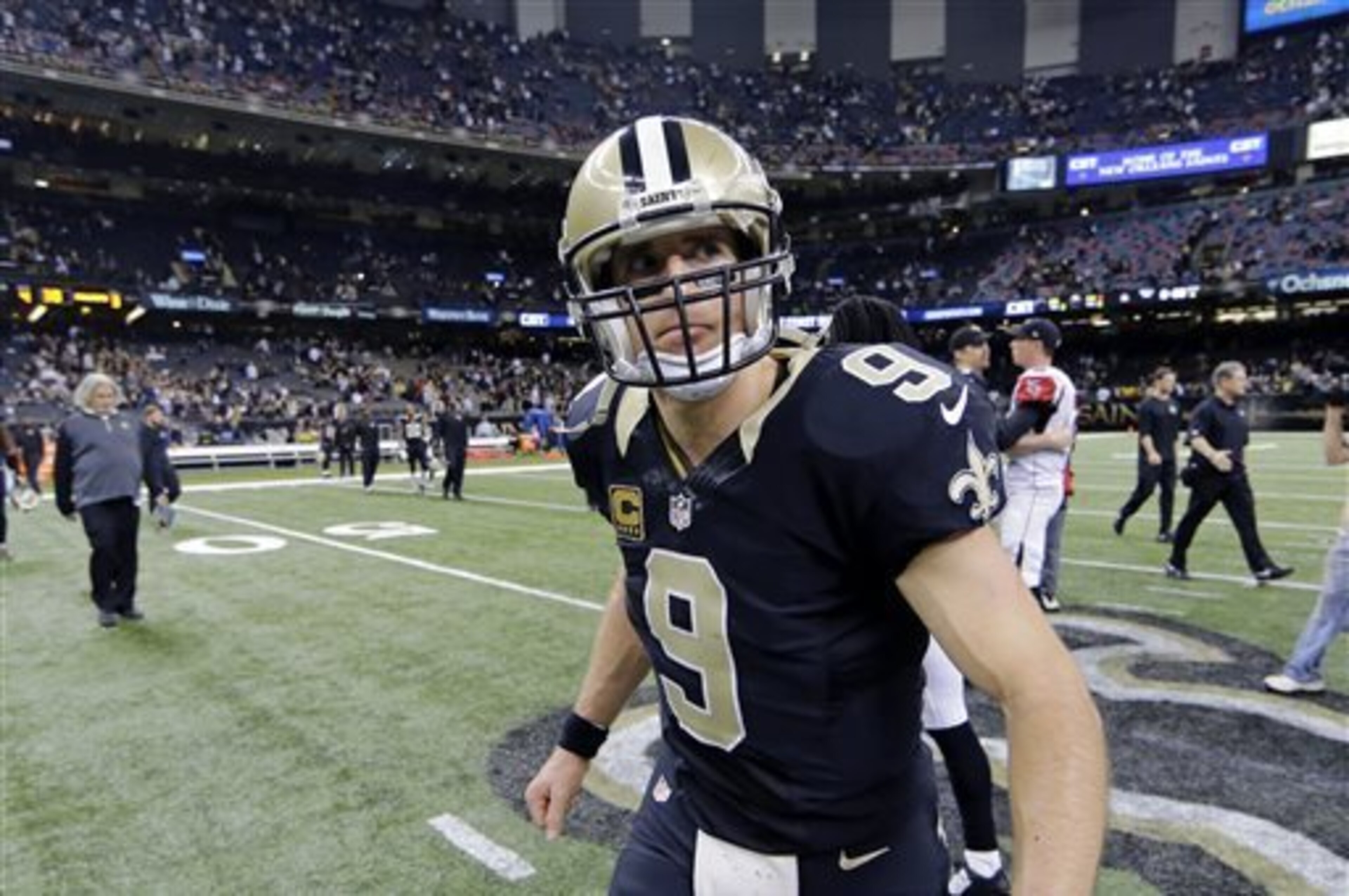 Saints QB Drew Brees