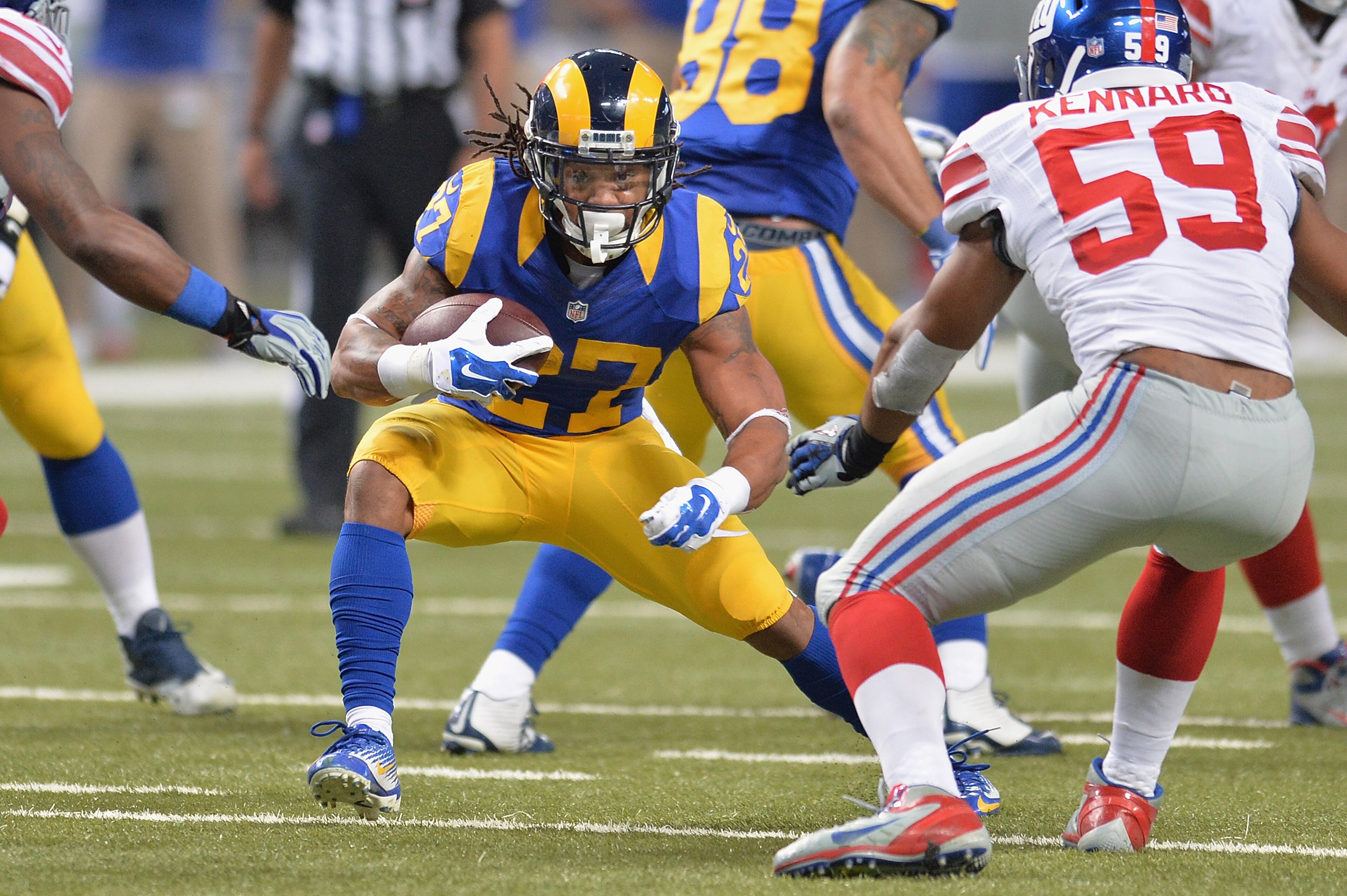 Rams RB Tre Mason