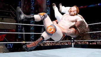 Sheamus nails White Noise on Bray Wyatt.