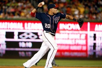 Ian Desmond played in more games than any other National in 2014 with 154 appearances.